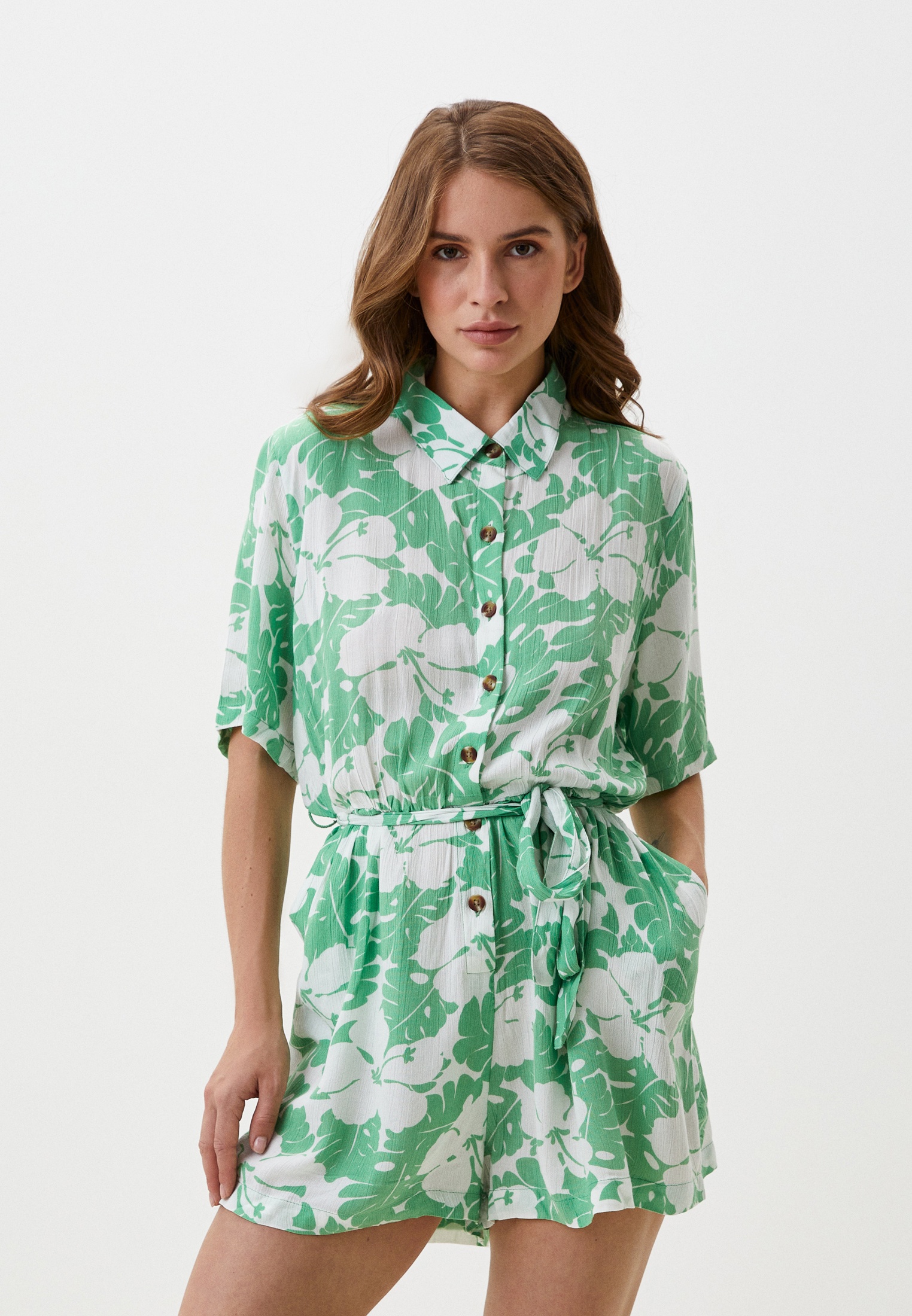 Комбинезон Roxy REAL YESTERDAY, цвет: зеленый, RTLADO374001 — купить в ...