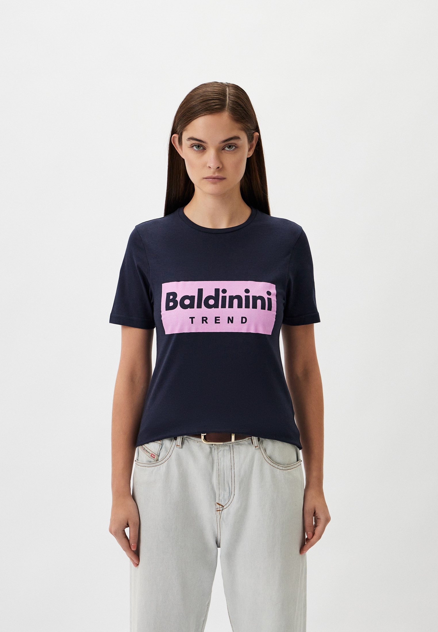Baldinini Trend Multicolor Cotton Women T-Shirt