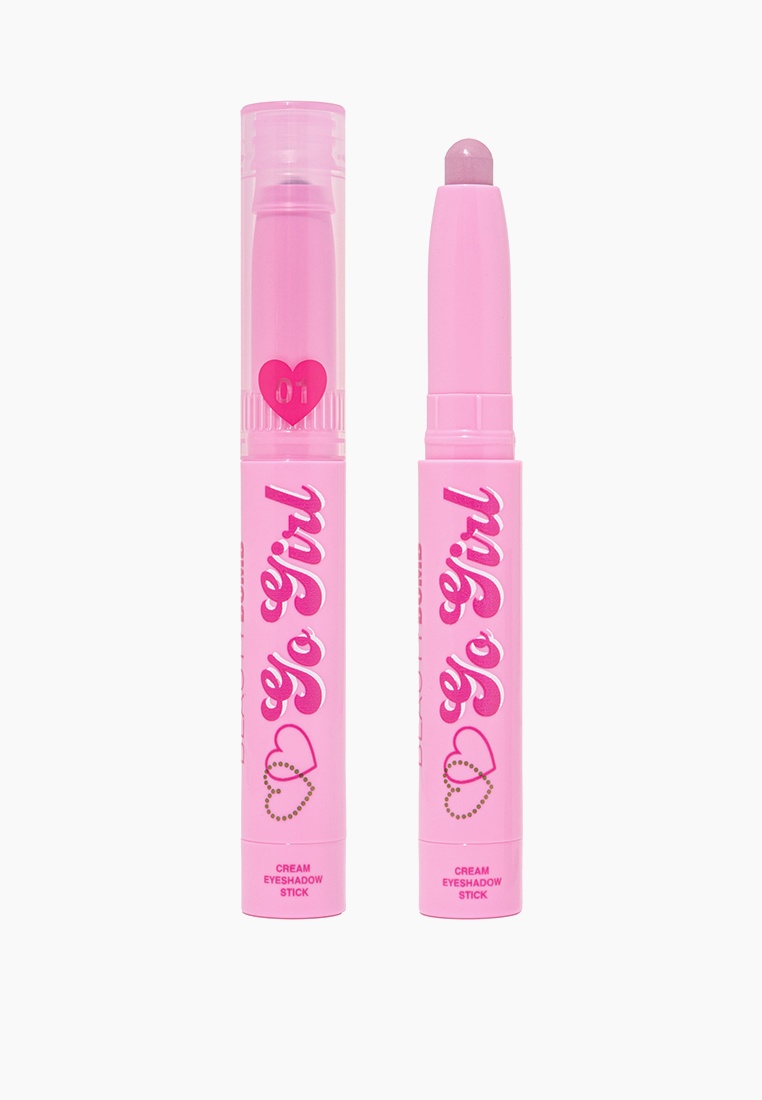 Тени-карандаш для век Beauty Bomb кремвые, цвет: розовый, RTLADO753401 ...