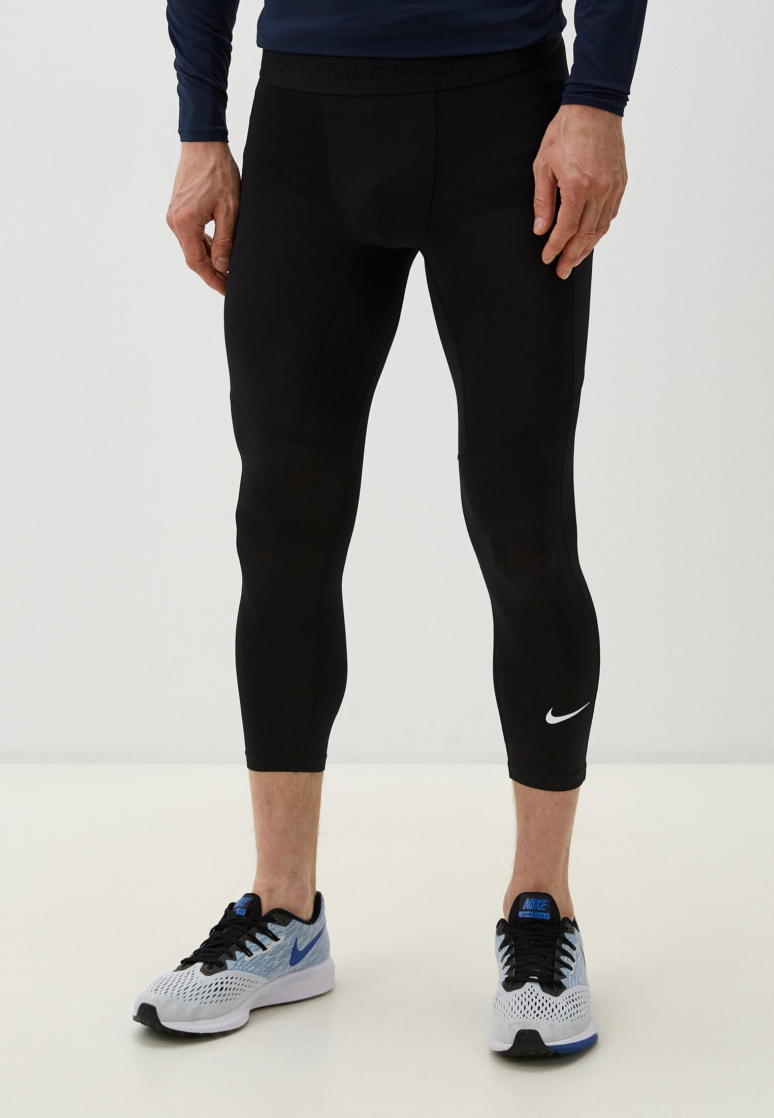 Тайтсы Nike M NP DF 3QT TIGHT, цвет: черный, RTLADO850101 — купить в ...