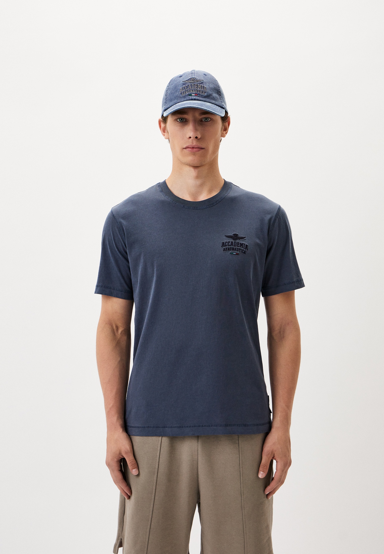 Футболка Aeronautica Militare, цвет: синий, RTLADO893801 — купить в ...
