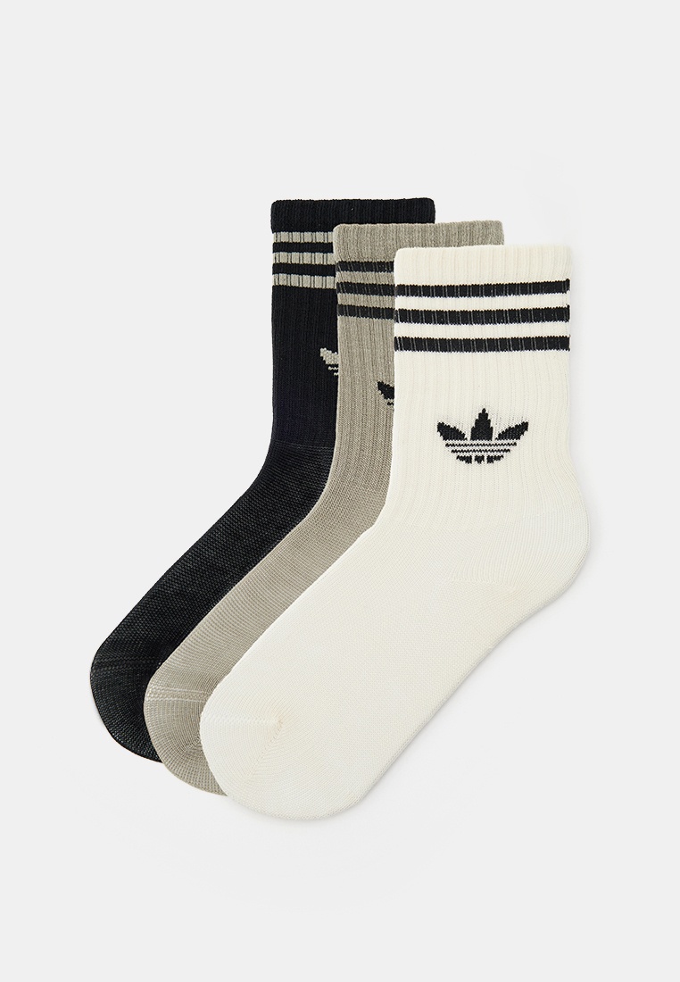 Носки 3 пары adidas Originals CREW SOCK 3P, цвет: белый, RTLADO917901 ...