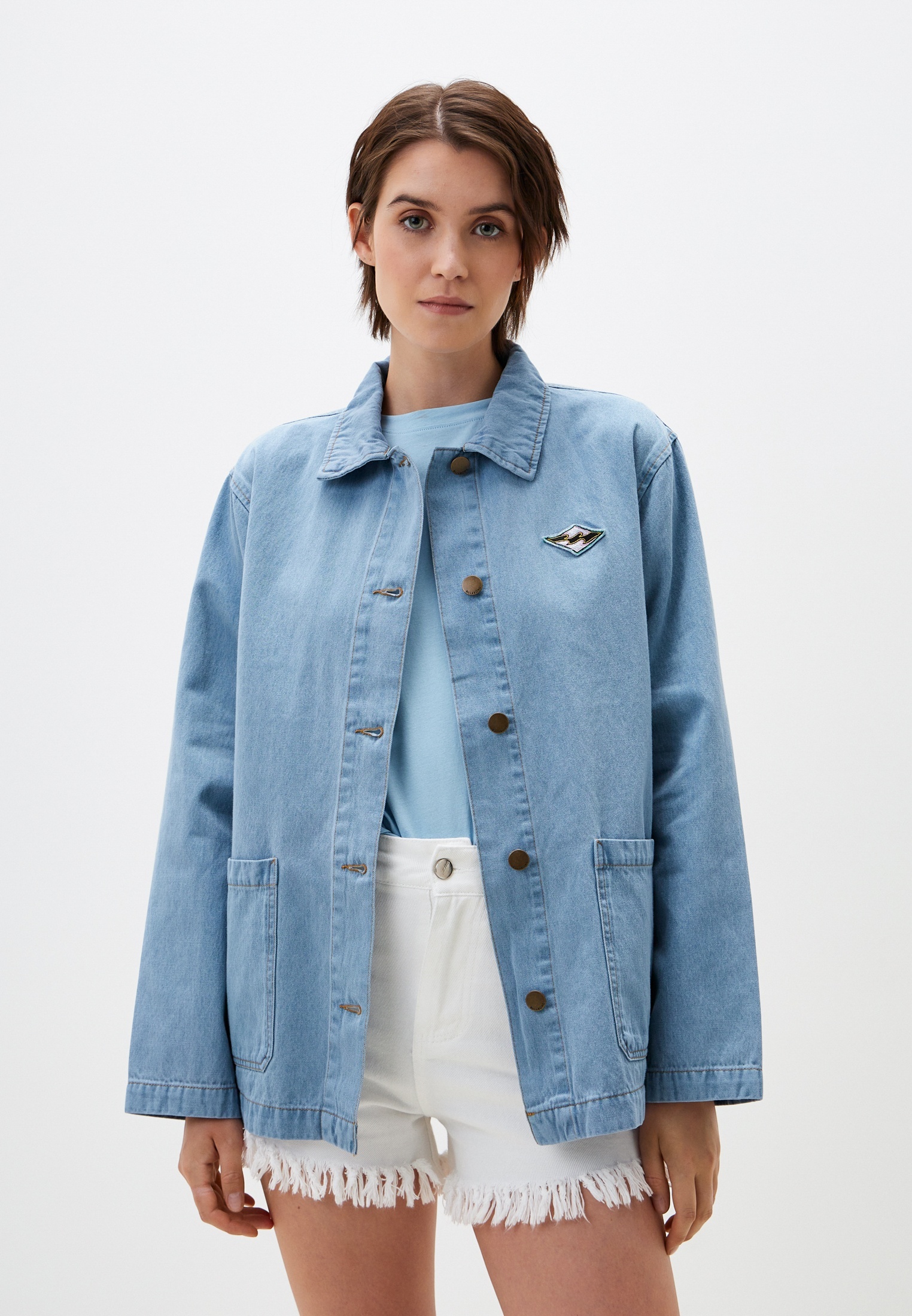 Куртка джинсовая Billabong ENDLESS DENIM JCKT BFYW, цвет: голубой ...