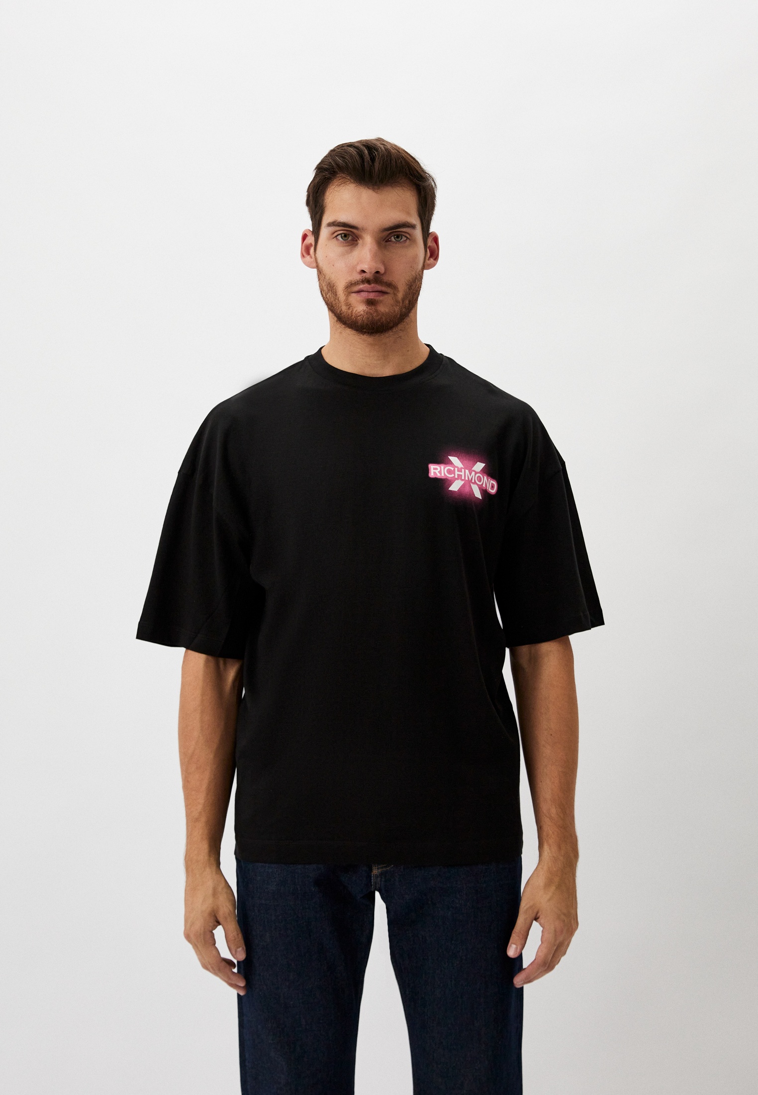 Футболка Richmond X, цвет: черный, RTLADP380201 — купить в интернет ...