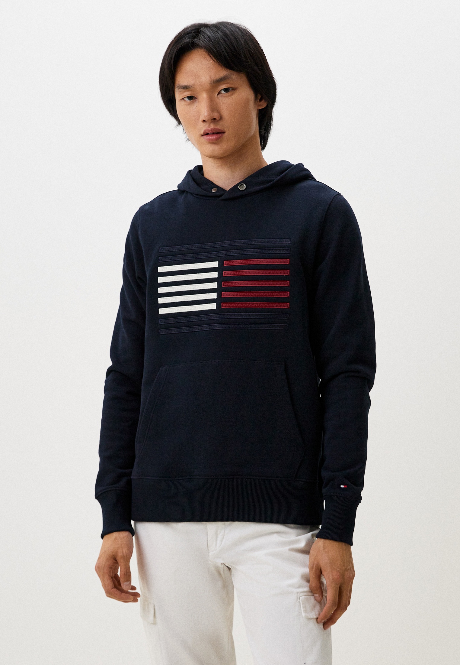 Худи Tommy Hilfiger, цвет: синий, RTLADP694101 — купить в интернет ...