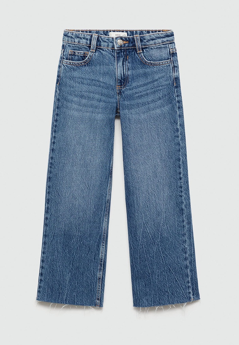 Джинсы Mango Kids WIDE7, цвет: синий, RTLADP759501 — купить в интернет ...
