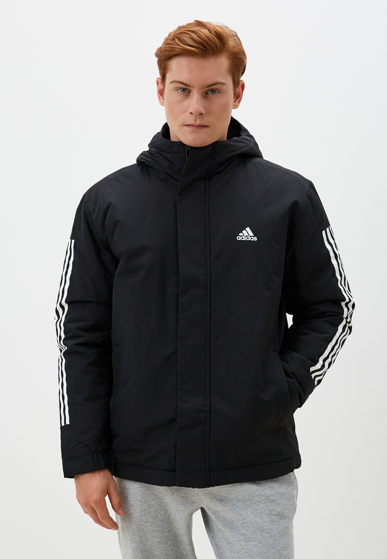 Adidas hooded jacket hotsell