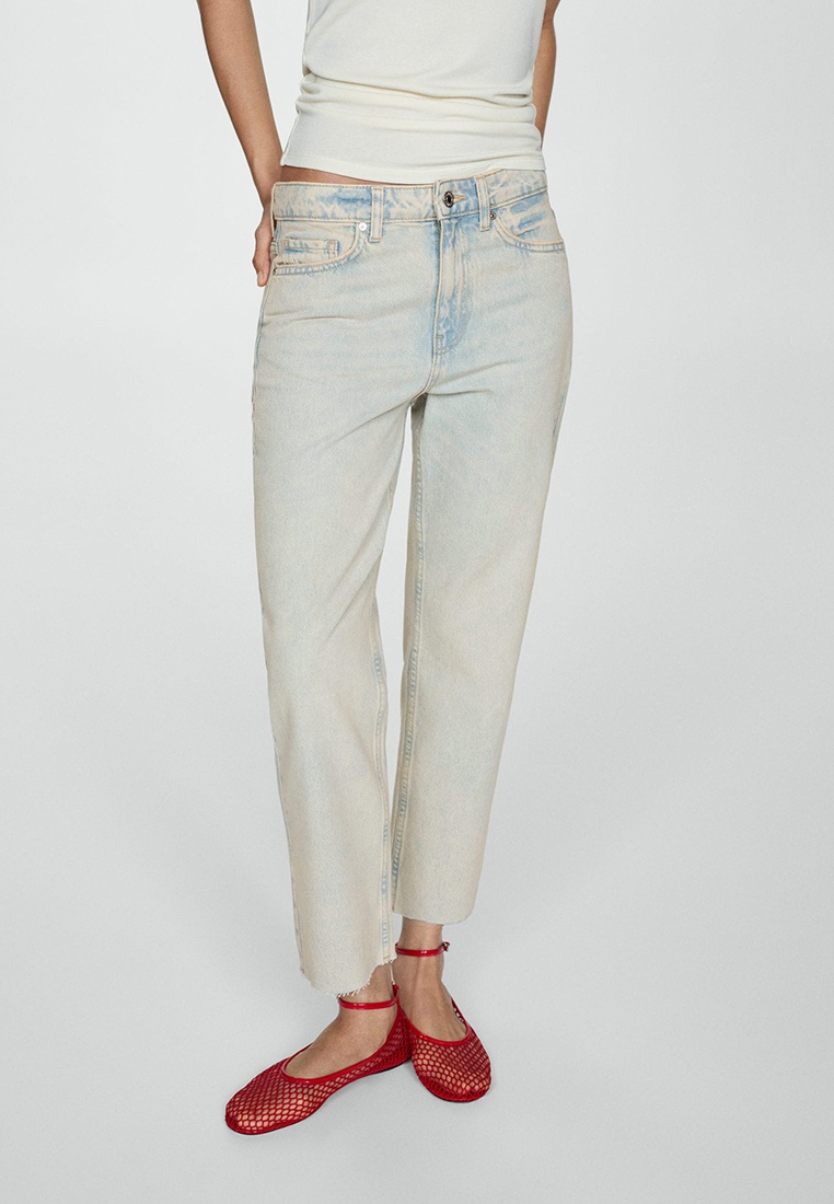 Джинсы Mango BLANCA, цвет: голубой, RTLADP935801 — купить в интернет ...