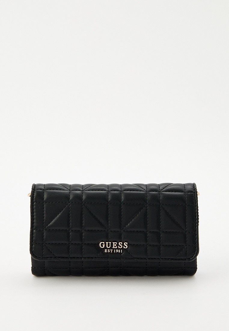 Клатч Guess, цвет: черный, RTLADP939701 — купить в интернет-магазине Lamoda