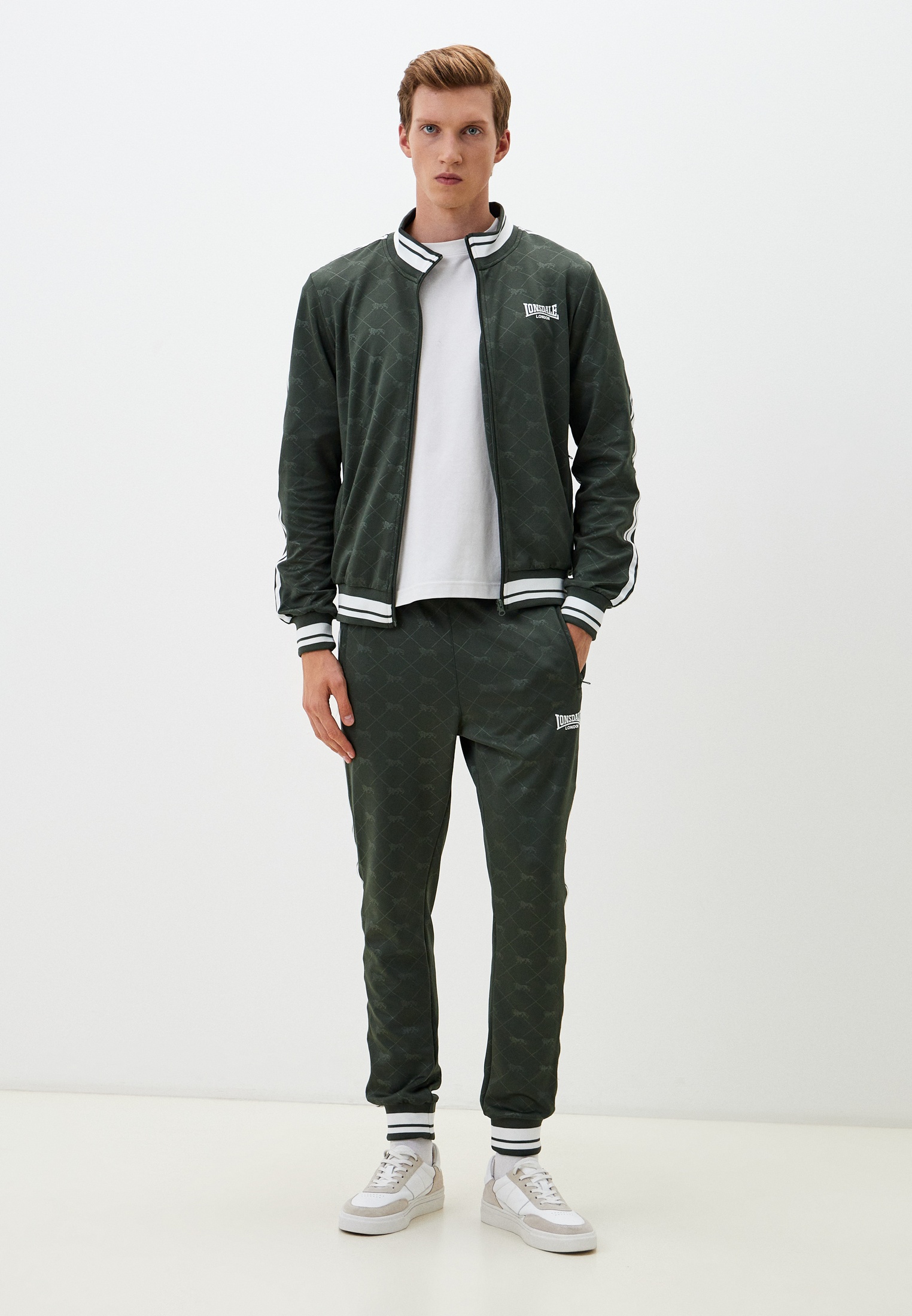 Костюм спортивный Lonsdale ASHWELL, цвет: зеленый, RTLADQ013301 ...