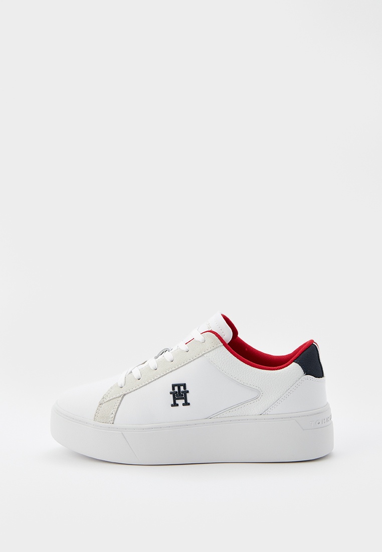 Кеды Tommy Hilfiger, цвет: белый, RTLADQ088301 — купить в интернет ...