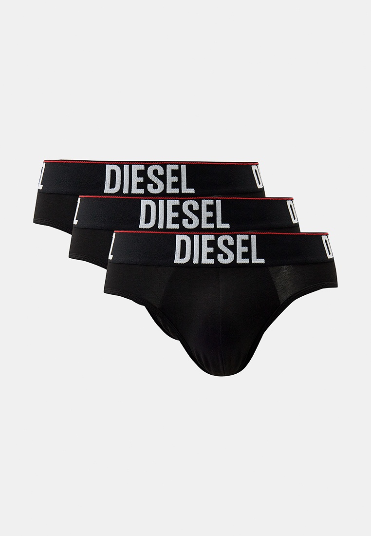 Трусы 3 шт. Diesel, цвет: черный, RTLADQ220401 — купить в интернет ...
