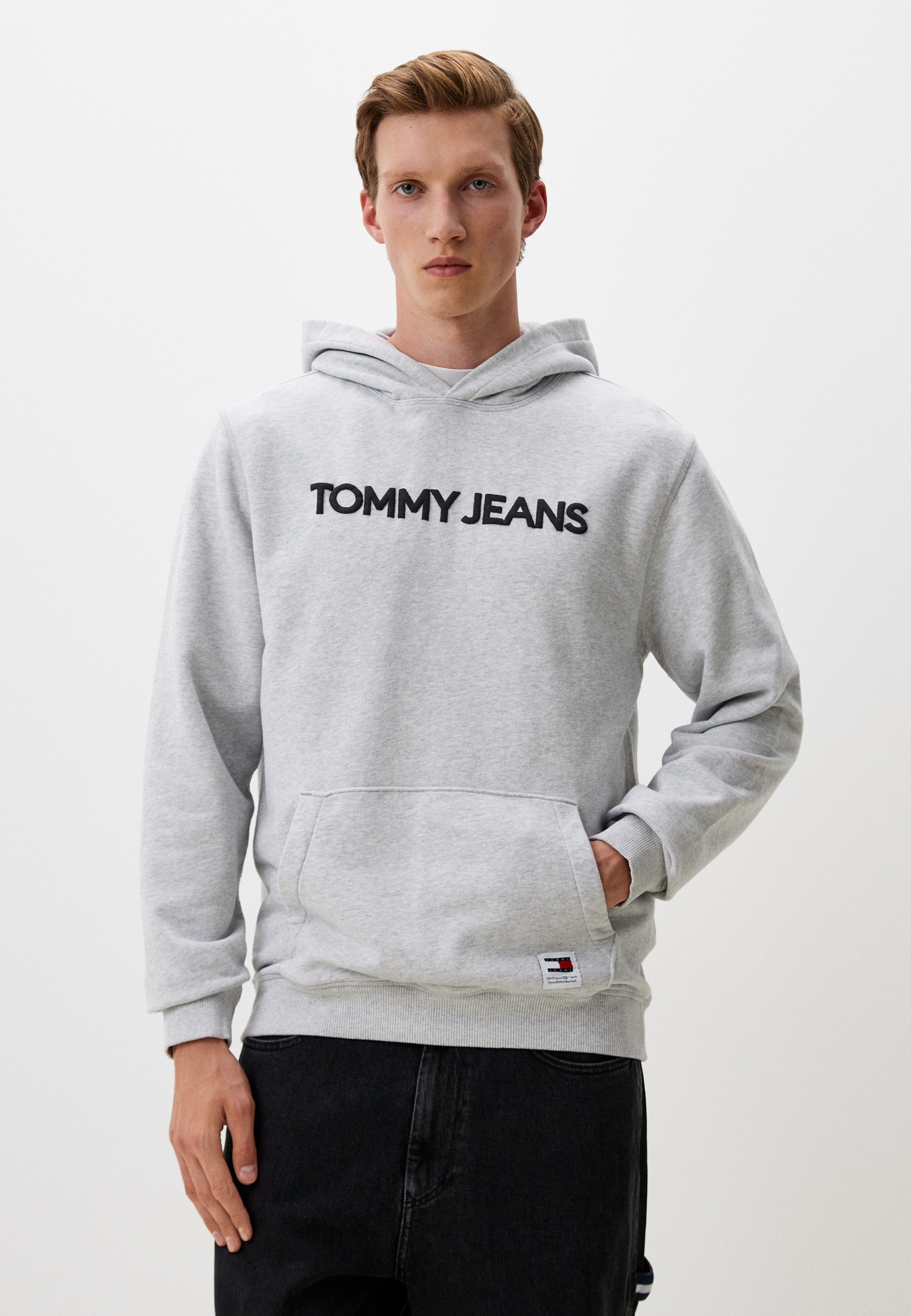 Худи Tommy Jeans, цвет: серый, RTLADQ247201 — купить в интернет ...