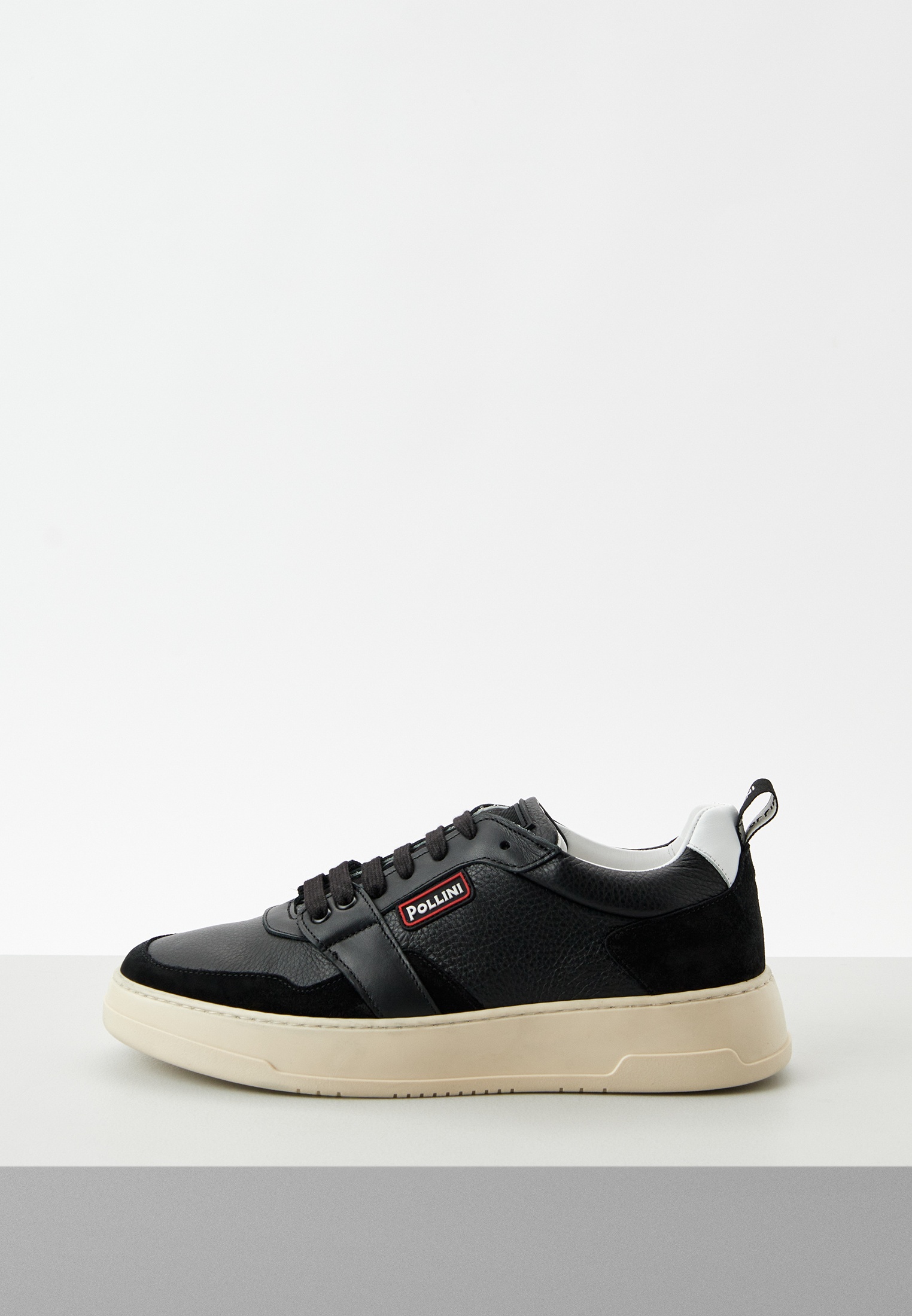 Кеды Pollini, цвет: черный, RTLADQ349601 — купить в интернет-магазине ...