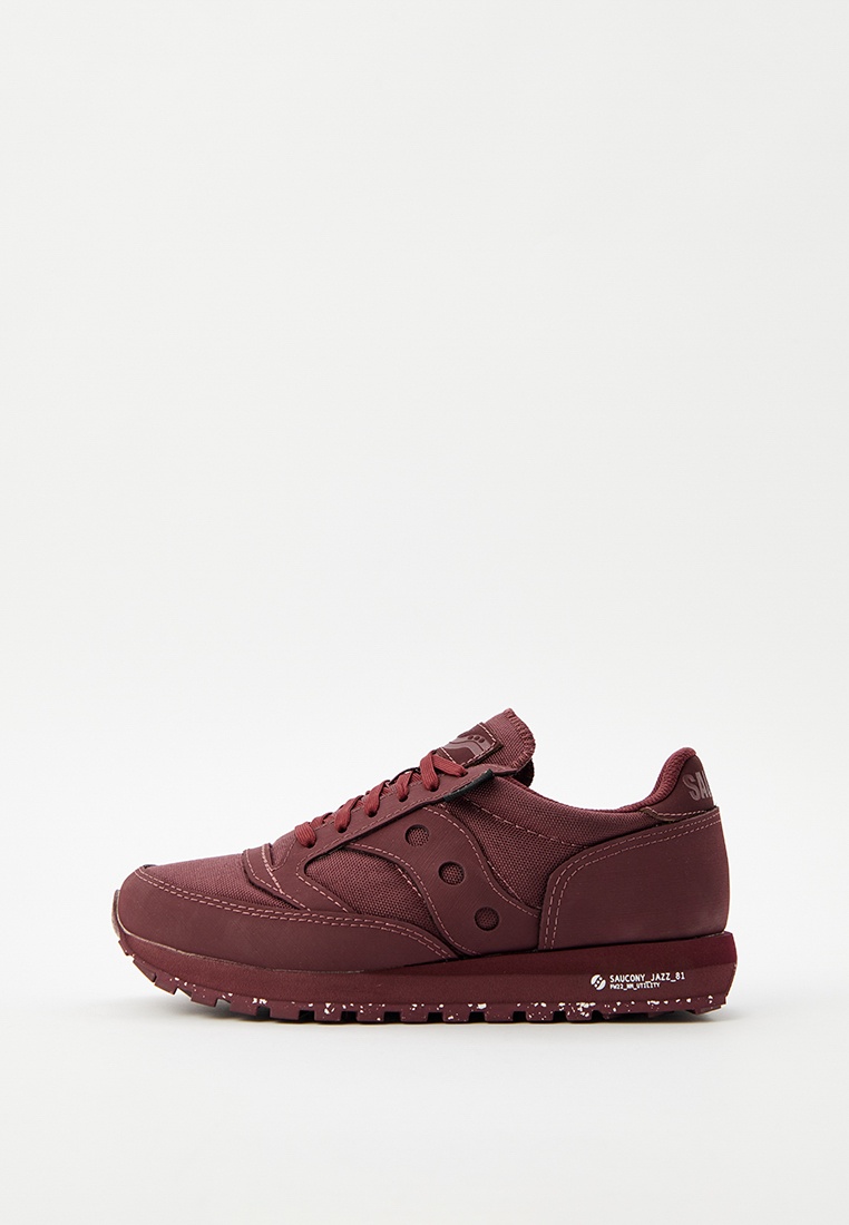 Кроссовки Saucony JAZZ 81, цвет: бордовый, RTLADQ569001 — купить в ...