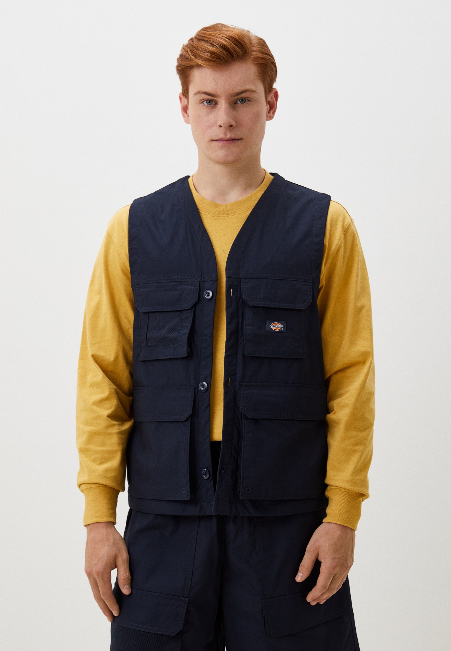 Жилет Dickies FISHERSVILLE, цвет: синий, RTLADQ745501 — купить в ...