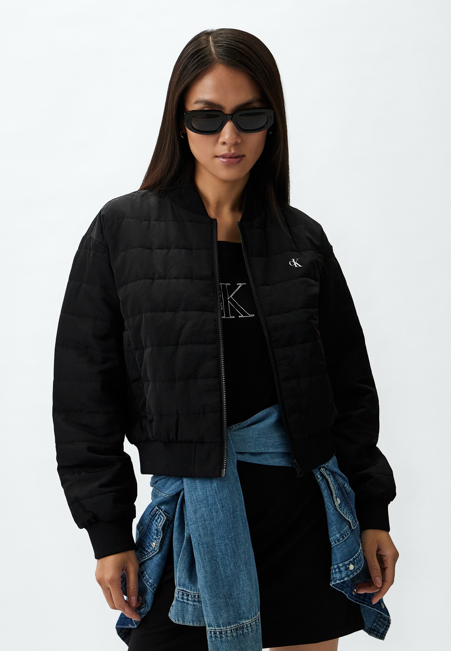 Куртка утепленная Calvin Klein Jeans, цвет: черный, RTLADR099101 ...