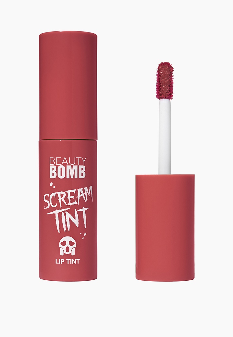 Тинт для губ Beauty Bomb с нежной кремовой текстурой, цвет: розовый ...