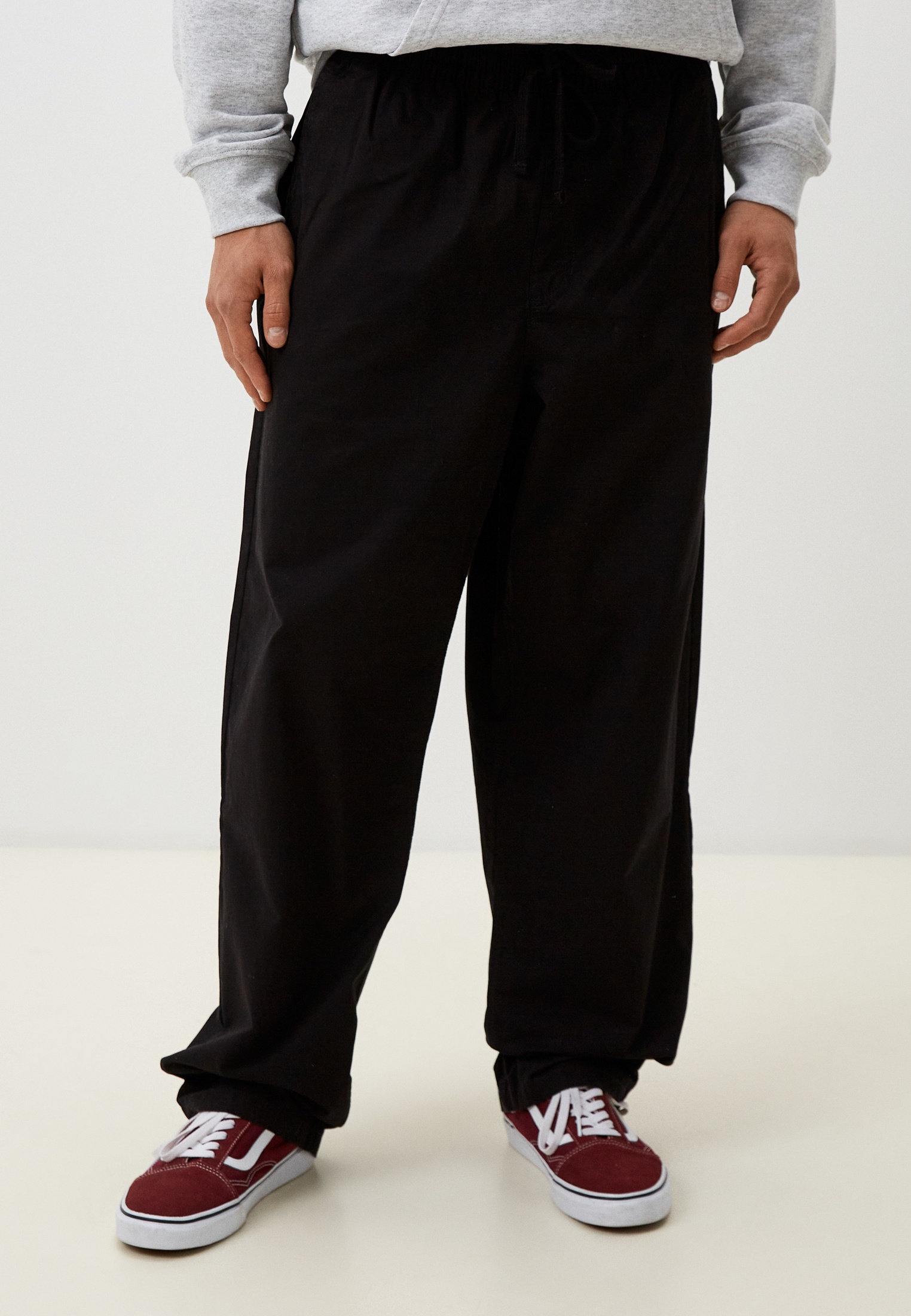 Брюки Vans RANGE BAGGY TAPERED ELASTIC WAIST PANT, цвет: черный ...