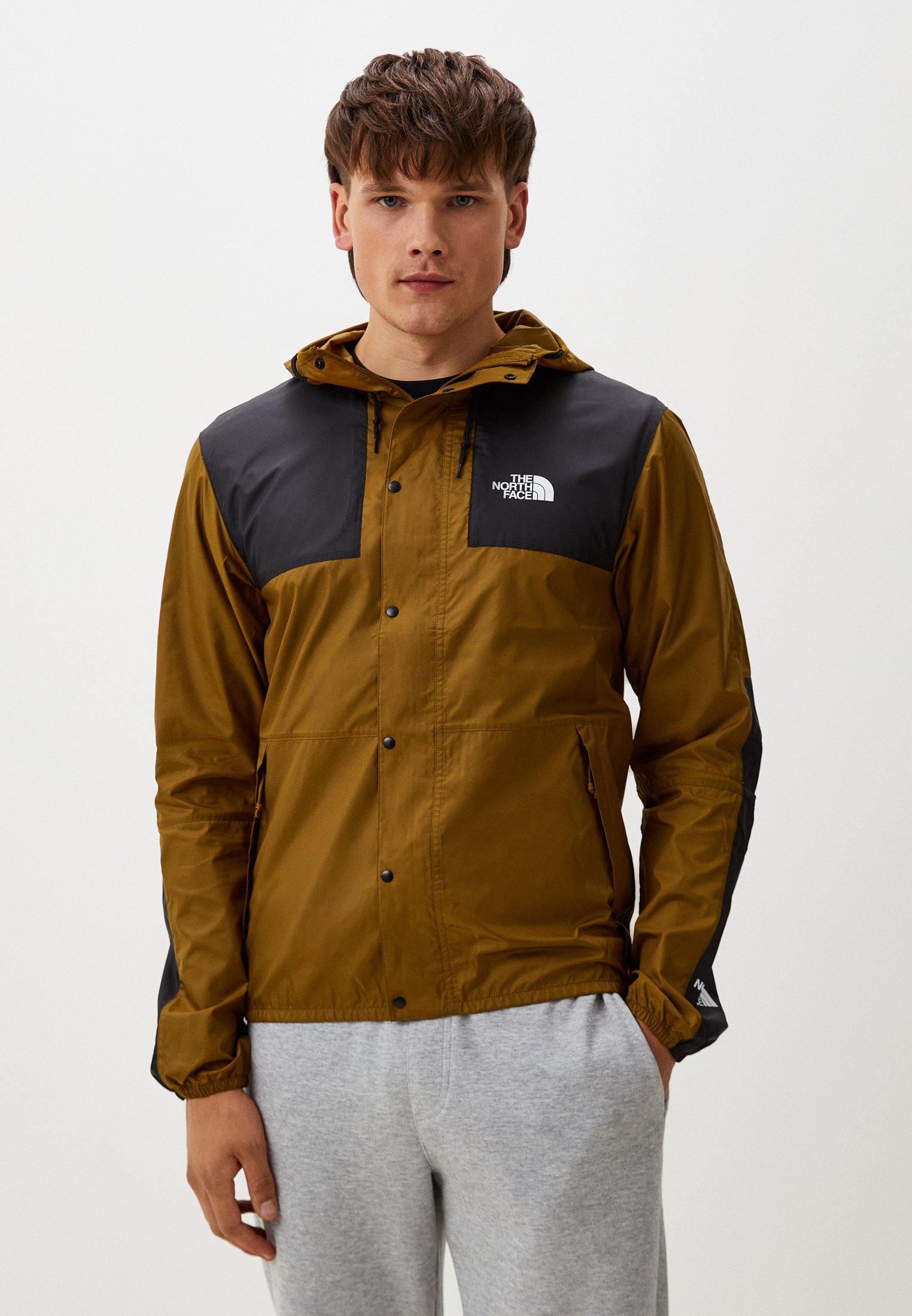 Ветровка The North Face Seasonal Mountain Jacket, цвет: хаки ...