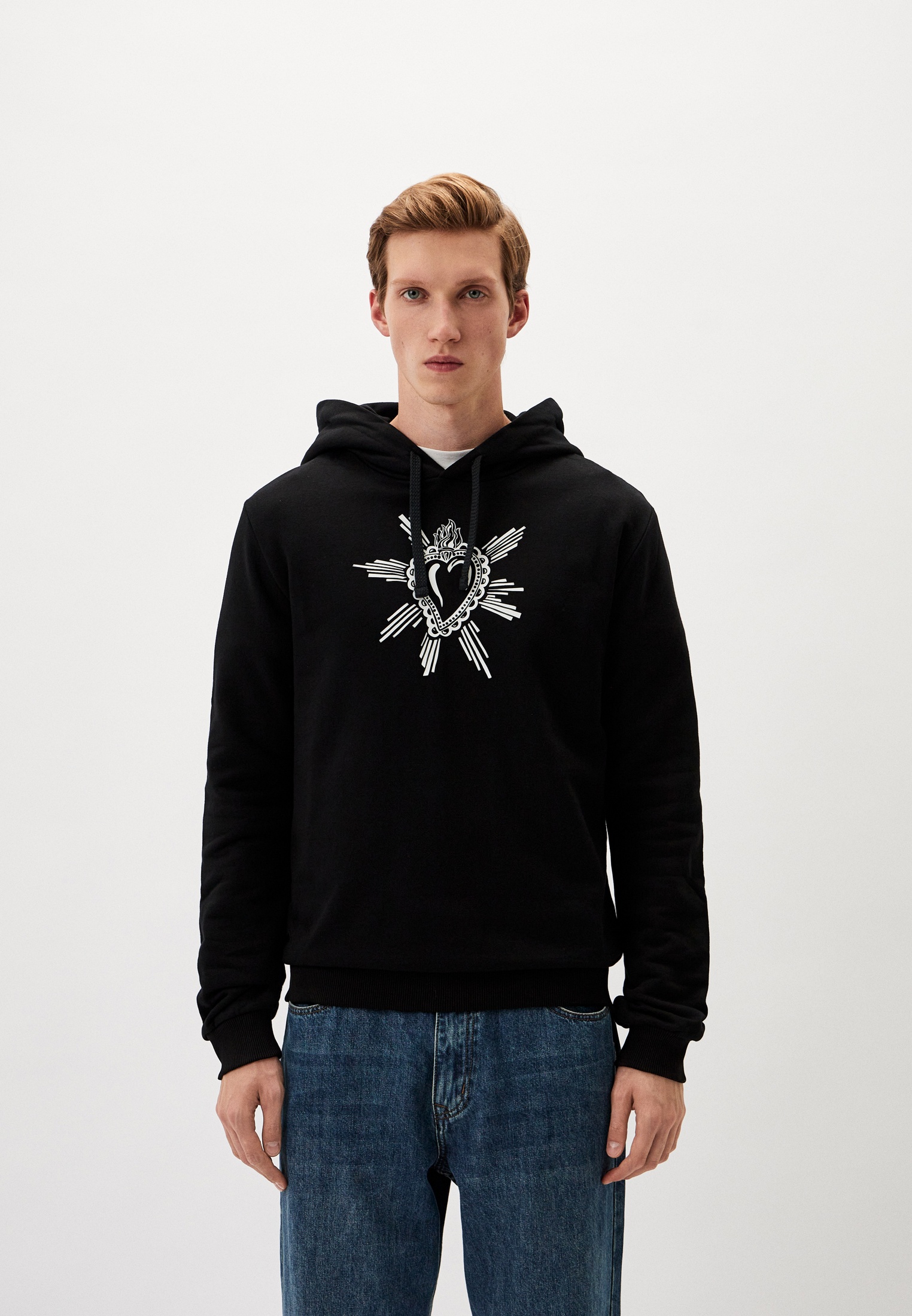 Худи Dolce&Gabbana, цвет: черный, RTLADS237101 — купить в интернет ...