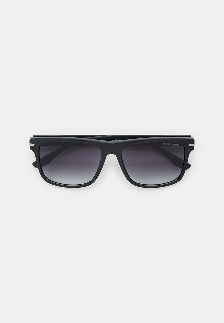 Очки солнцезащитные Trussardi TSM9006 A02, цвет: черный, RTLADS550501 ...