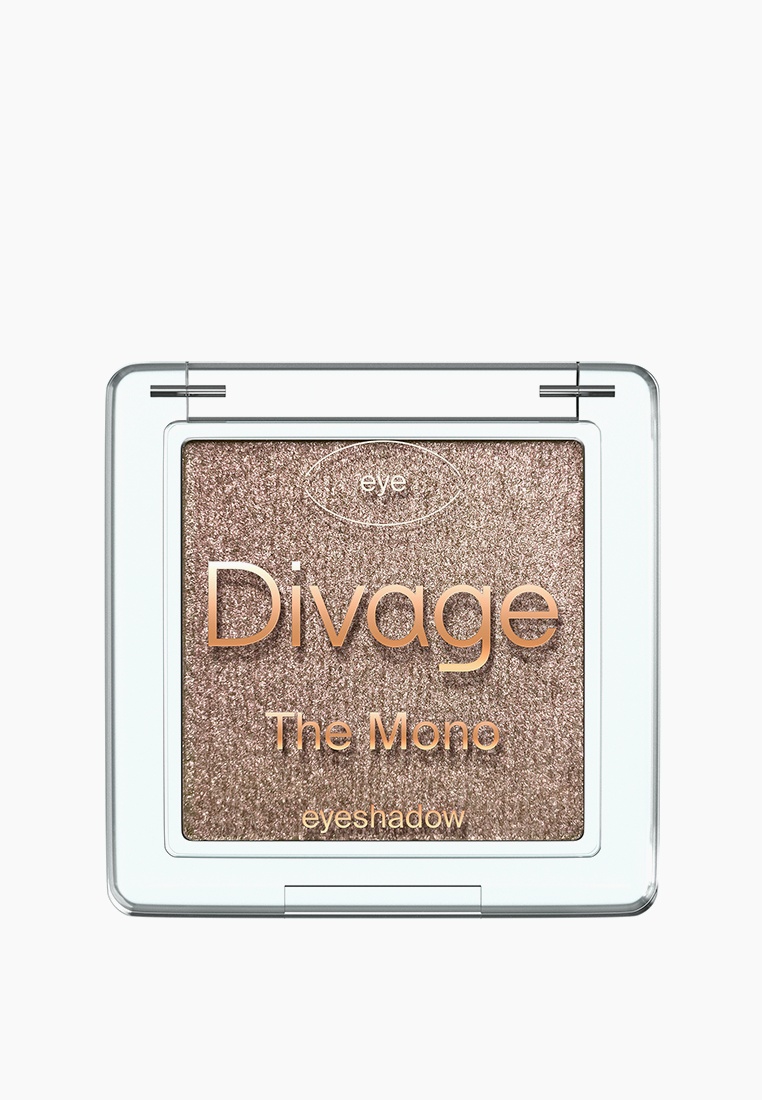 Тени для век Divage с сияющим финишем, цвет: коричневый, RTLADS851801 ...