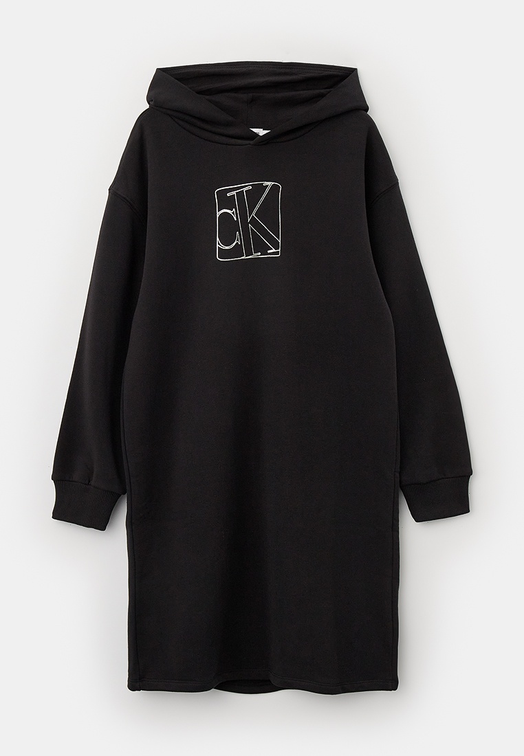 Платье Calvin Klein Jeans, цвет: черный, RTLADT125201 — купить в ...