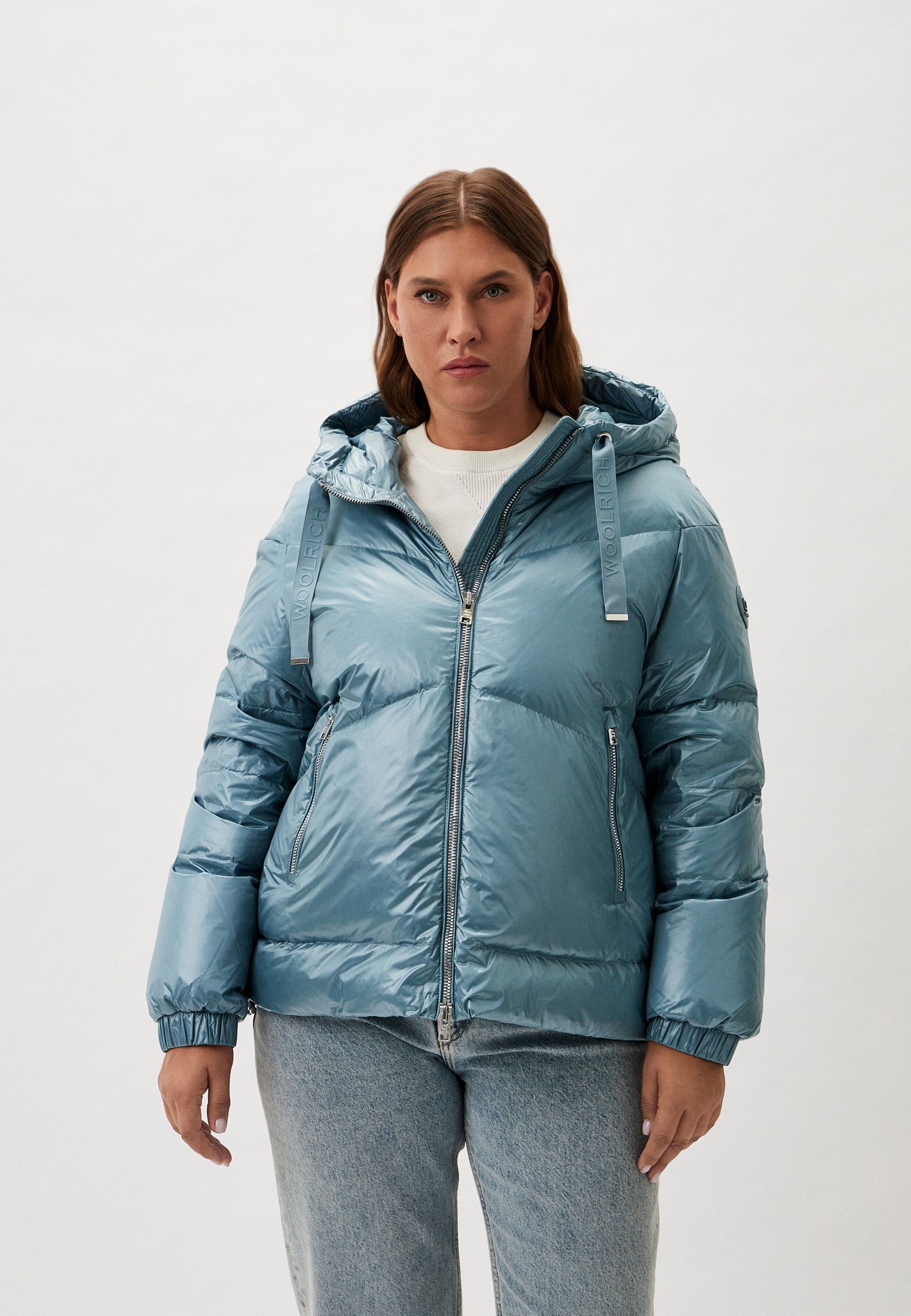 Куртка утепленная Woolrich, цвет: голубой, RTLADT226101 — купить в ...