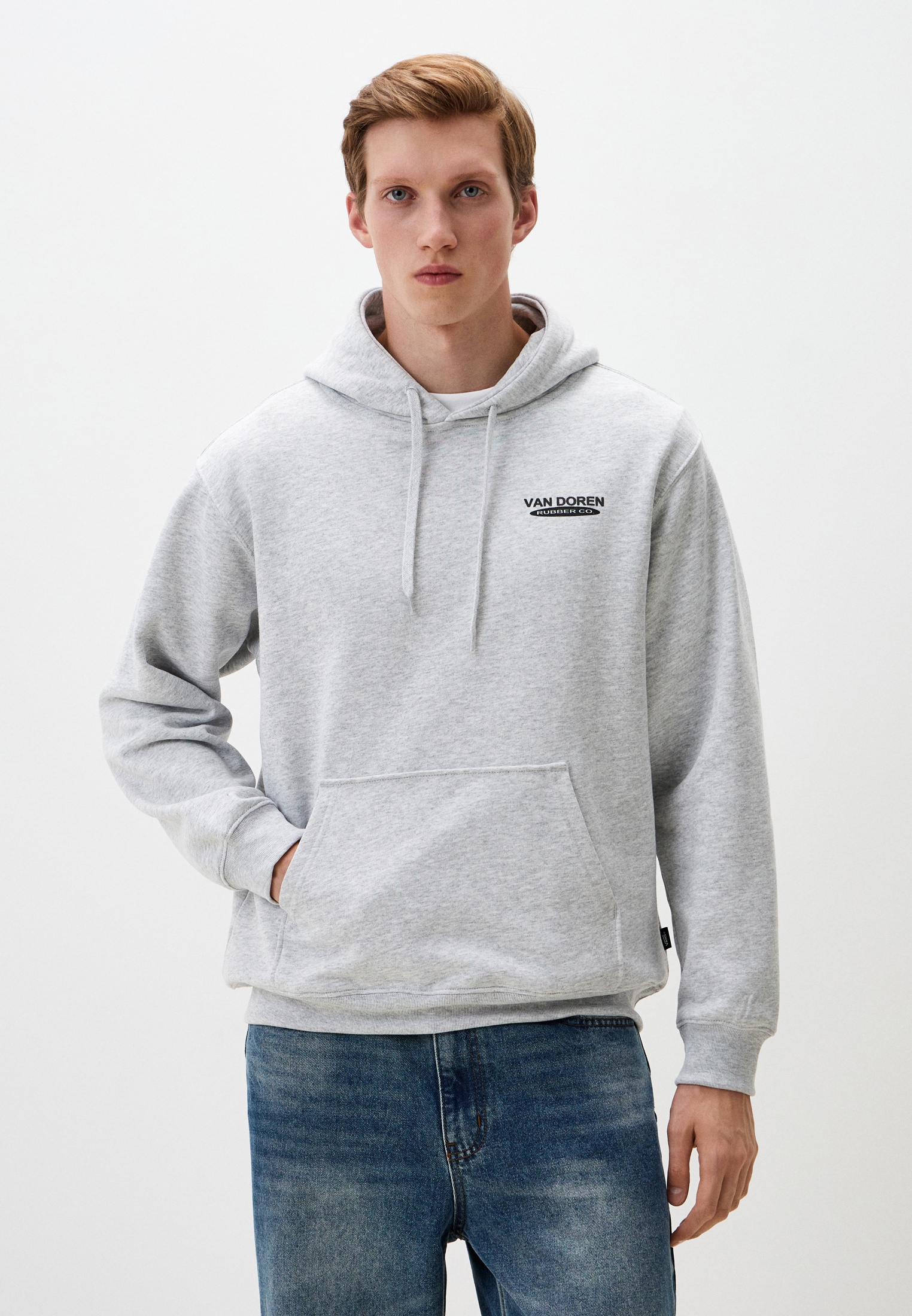 Худи Vans FUN GFX LOOSE PO, цвет: серый, RTLADT337701 — купить в ...