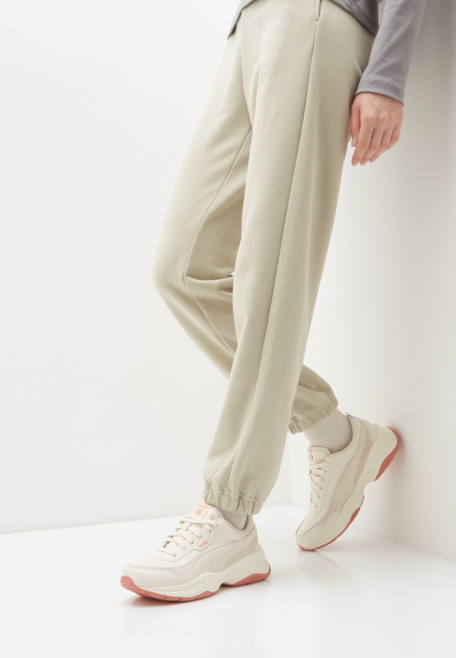 Кроссовки PUMA Cilia Mode Coquette, цвет: бежевый, RTLADT861201