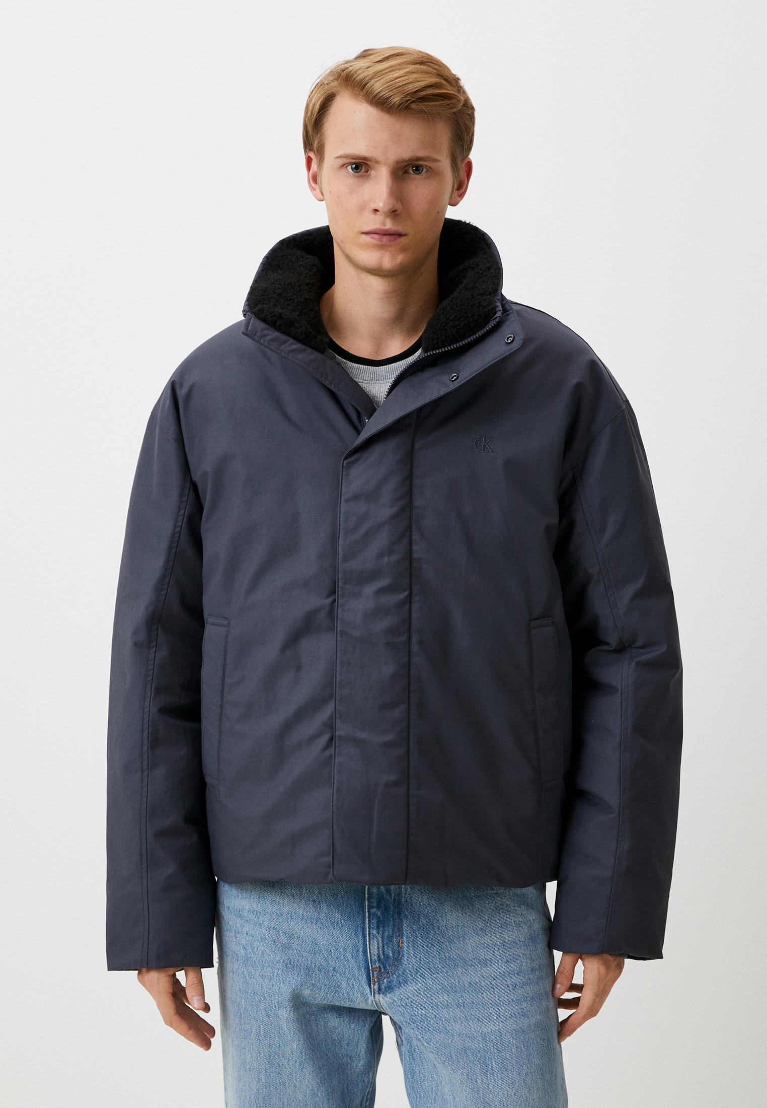 Куртка утепленная Calvin Klein Jeans, цвет: серый, RTLADU170001 ...