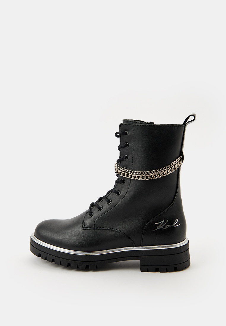 Ботинки Karl Lagerfeld Kids, цвет: черный, RTLADU278001 — купить в ...