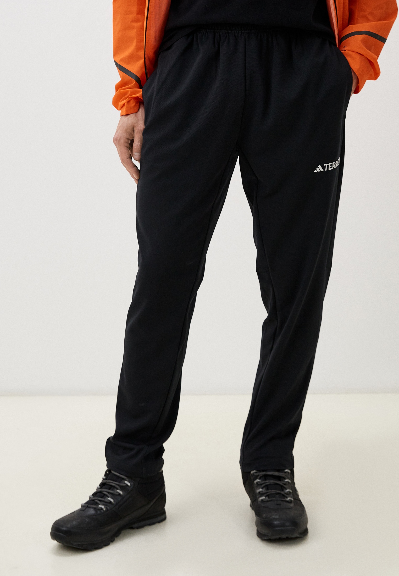 Брюки спортивные adidas TERREX MT KNIT PANTS, цвет: черный ...