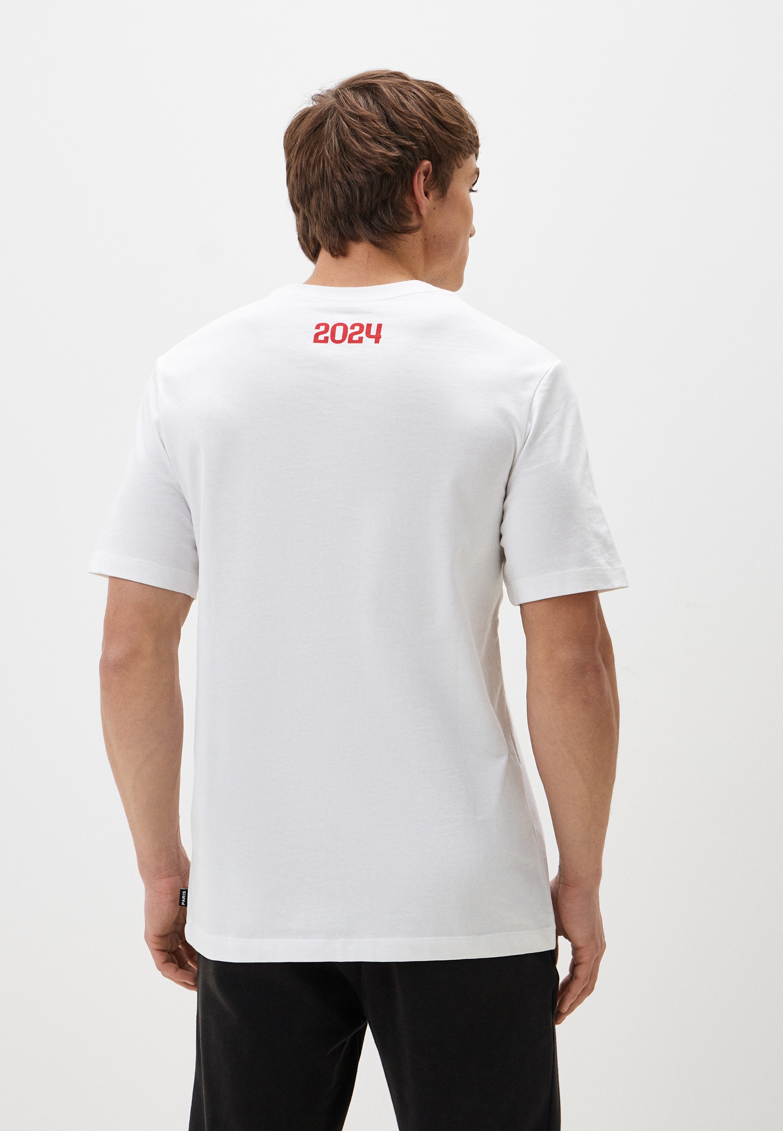 Футболка Nike Paris Saint-Germain-2024, цвет: белый, RTLADV626401