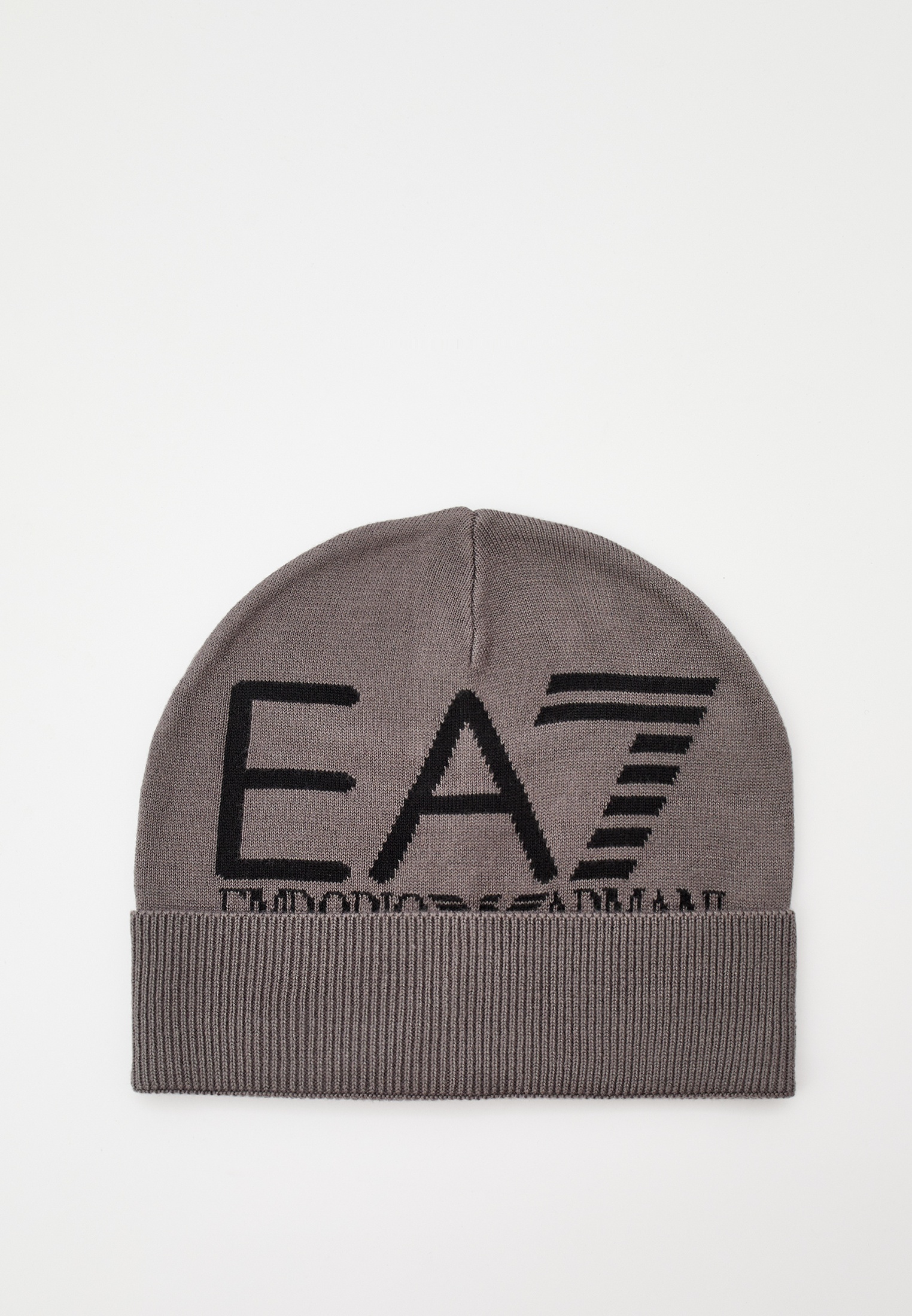 Шапка EA7 Mountain U Visibility Beanie, цвет: серый, RTLADW253001 ...