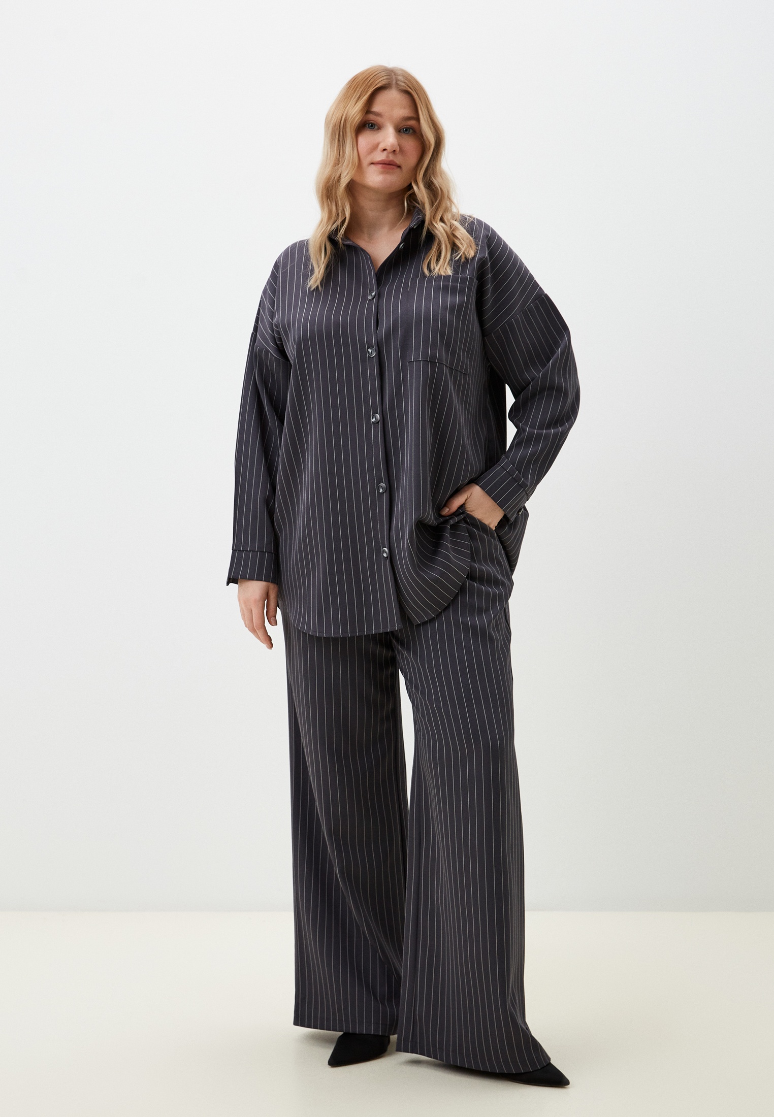 Костюм Chic de Femme, цвет: серый, RTLADX014101 — купить в интернет ...