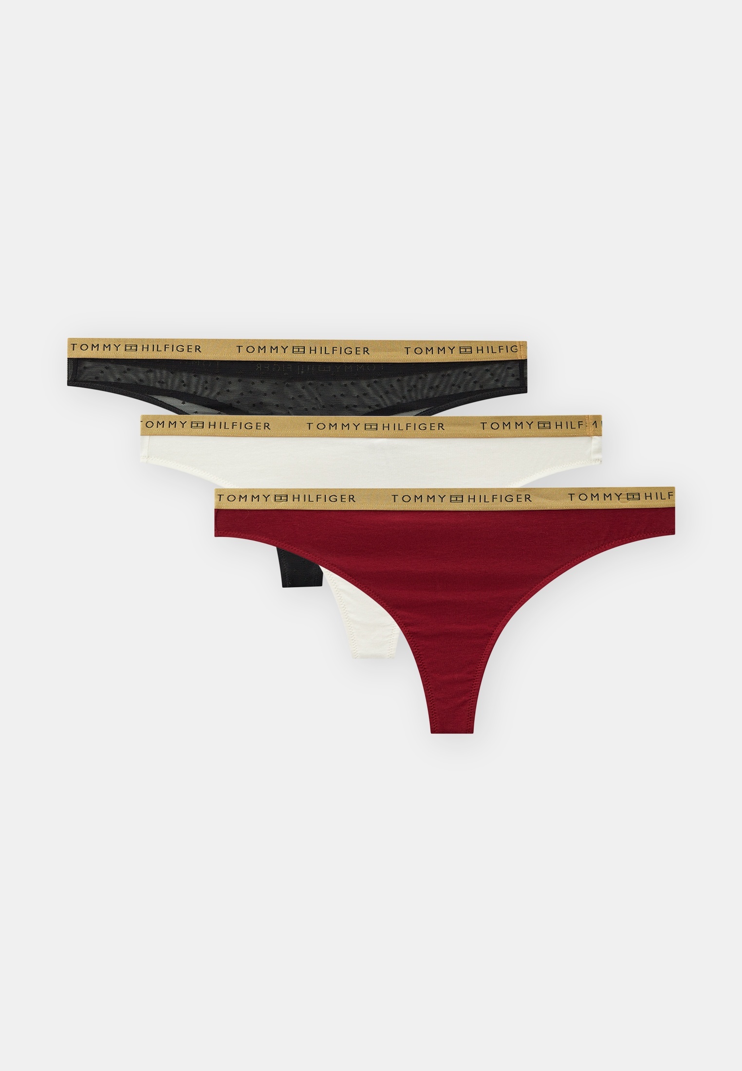 Трусы 5 шт. Tommy Hilfiger, цвет: белый, RTLADX339901 — купить в ...