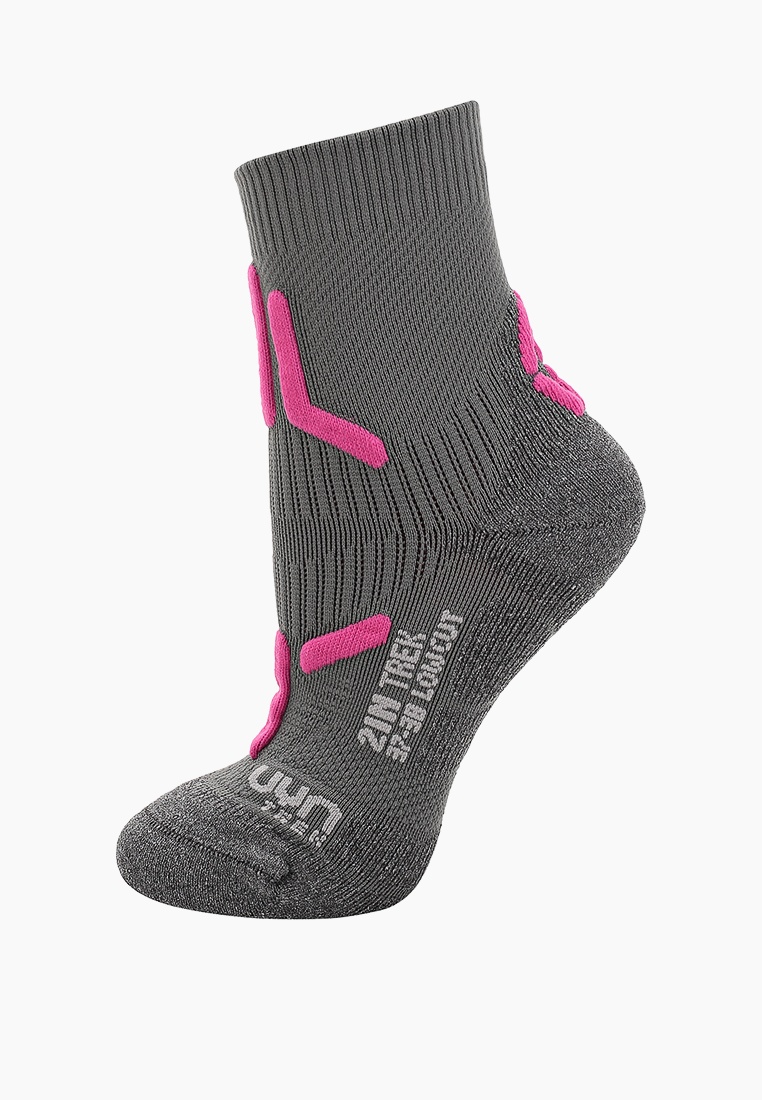 Носки UYN TREKKING 2IN LOW CUT SOCKS, цвет: серый, RTLADX659101 ...