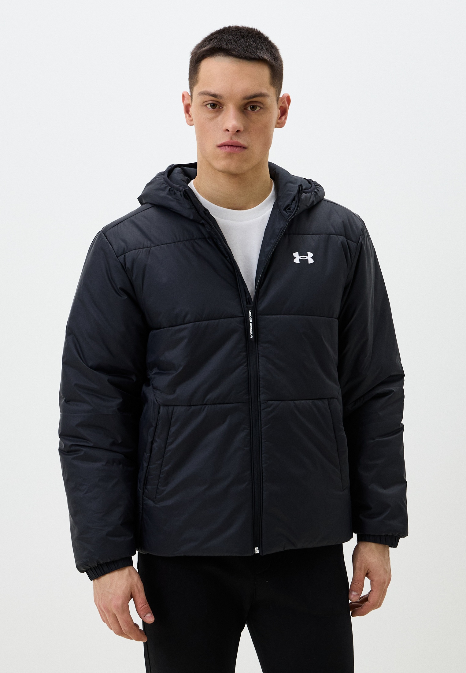 Пуховик Under Armour LW INSULATED JACKET, цвет: черный, RTLADX791201 ...