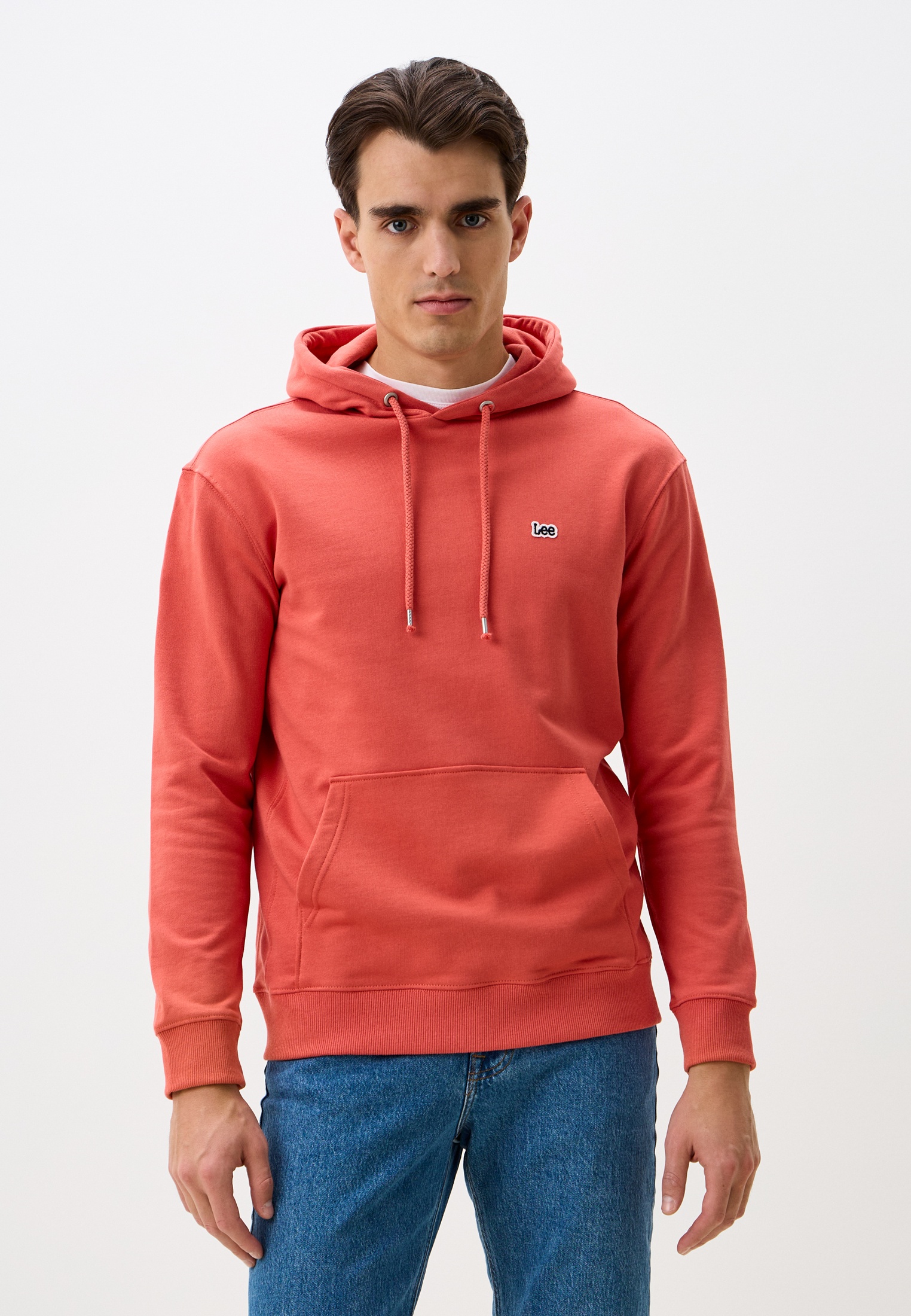 Худи Lee, цвет: коралловый, RTLADX903801 — купить в интернет-магазине ...
