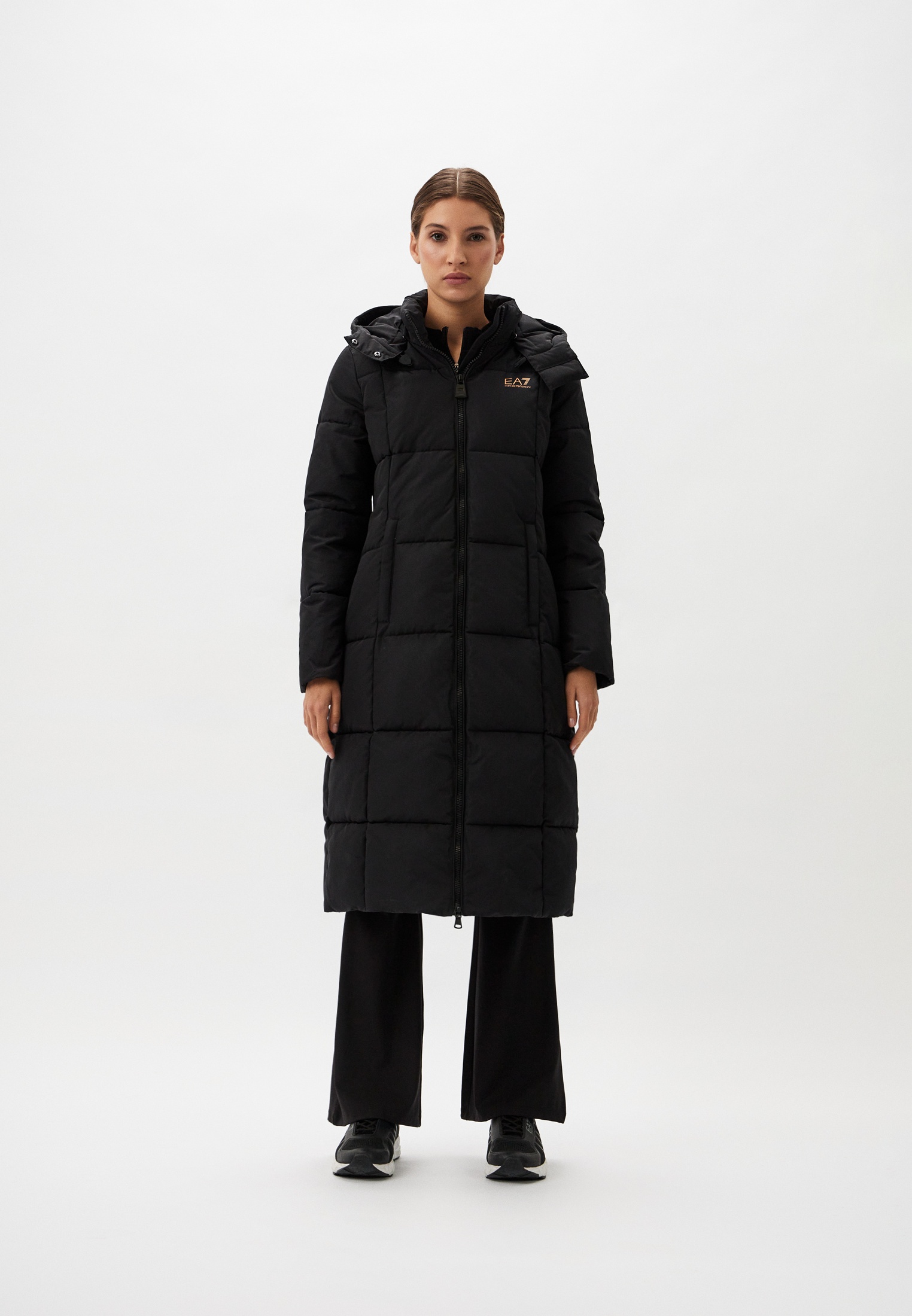Пуховик EA7 WINTER JACKETS W, цвет: черный, RTLADX933201 — купить в ...