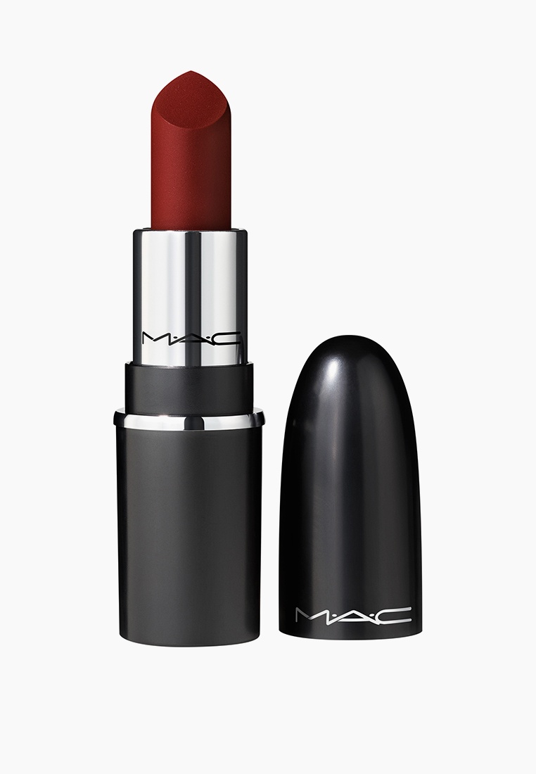 Помада MAC с сатиновым финишем, в мини-формате, цвет: бордовый ...
