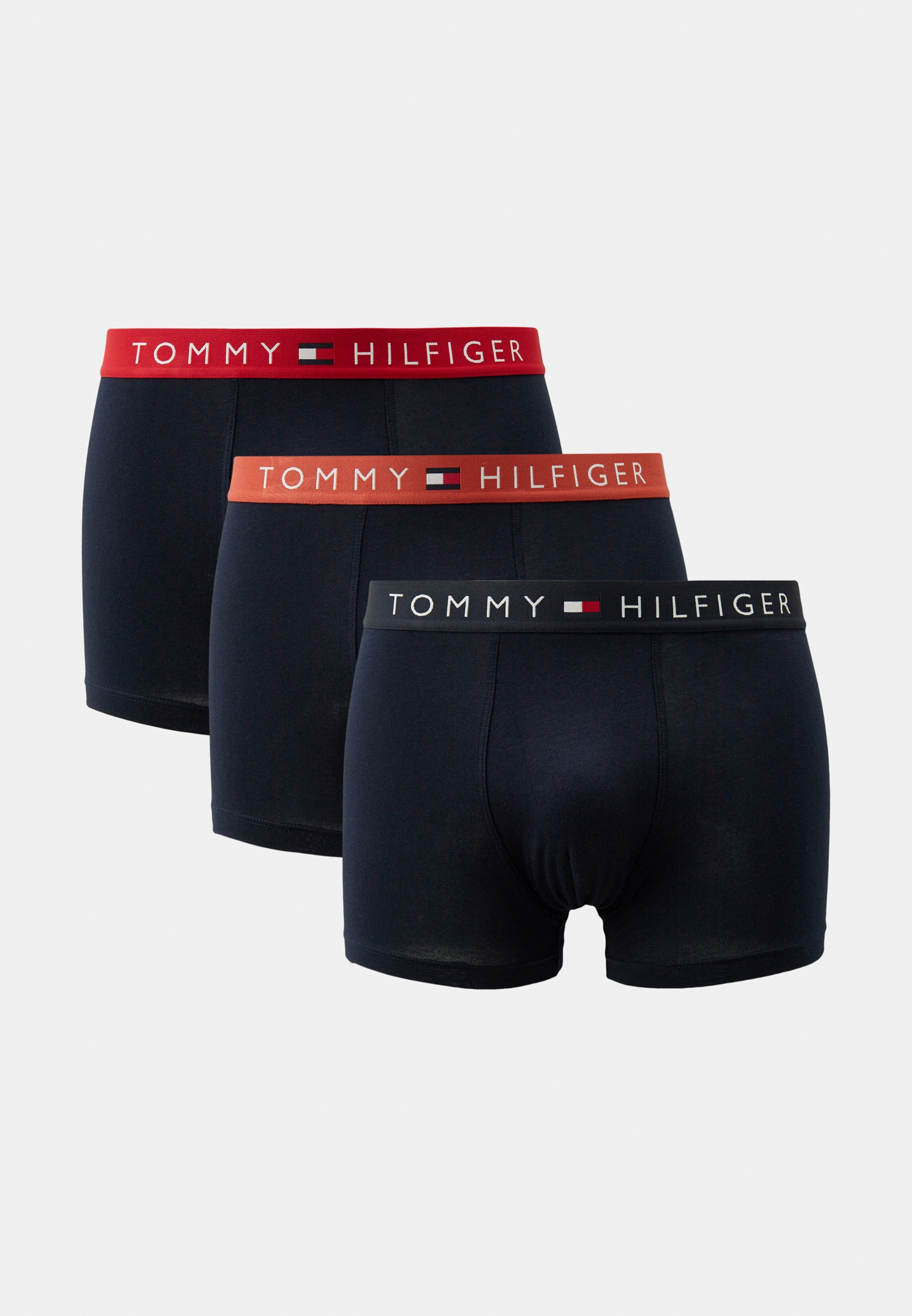 Трусы 3 шт. Tommy Hilfiger TRUNK, цвет: синий, RTLADY383901 — купить в ...