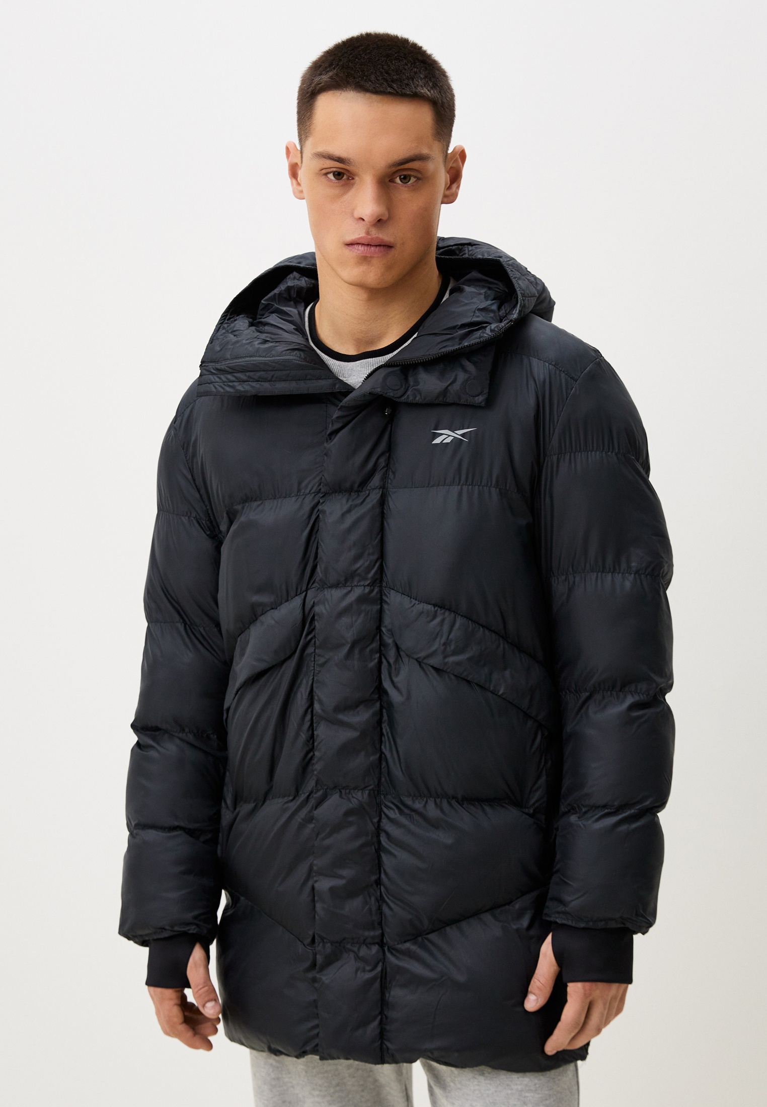 Пуховик Reebok KENNY JACKET FL, цвет: черный, RTLADY433701 — купить в ...