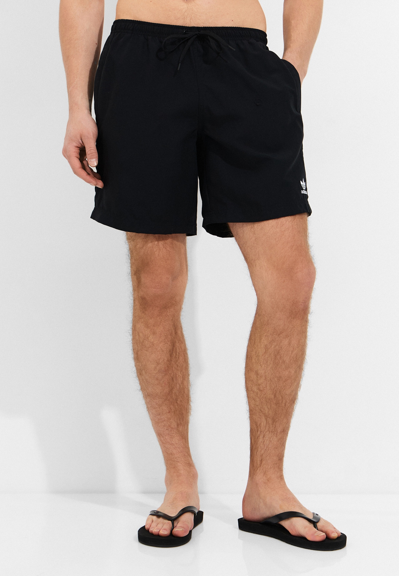 Шорты для плавания adidas ADIC SOLID 8INC, цвет: черный, RTLADZ673801 ...