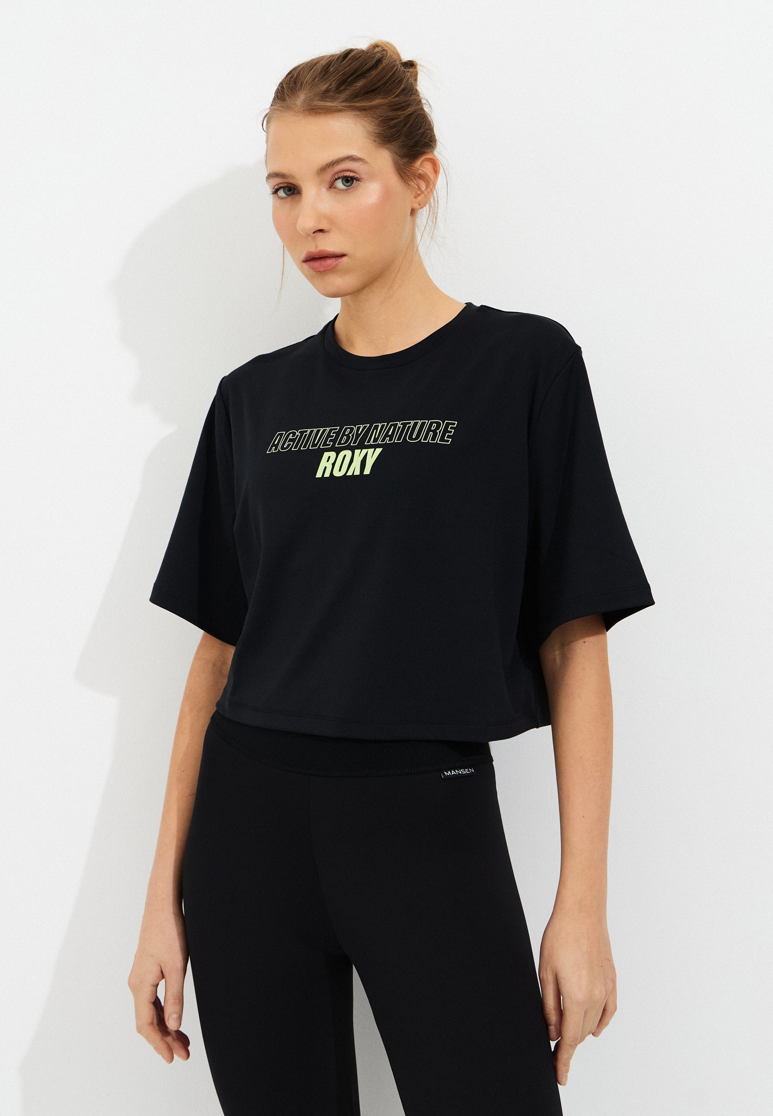 Футболка Roxy BEACH BOUND BOXY TEE, цвет: черный, RTLAEA107101 — купить ...