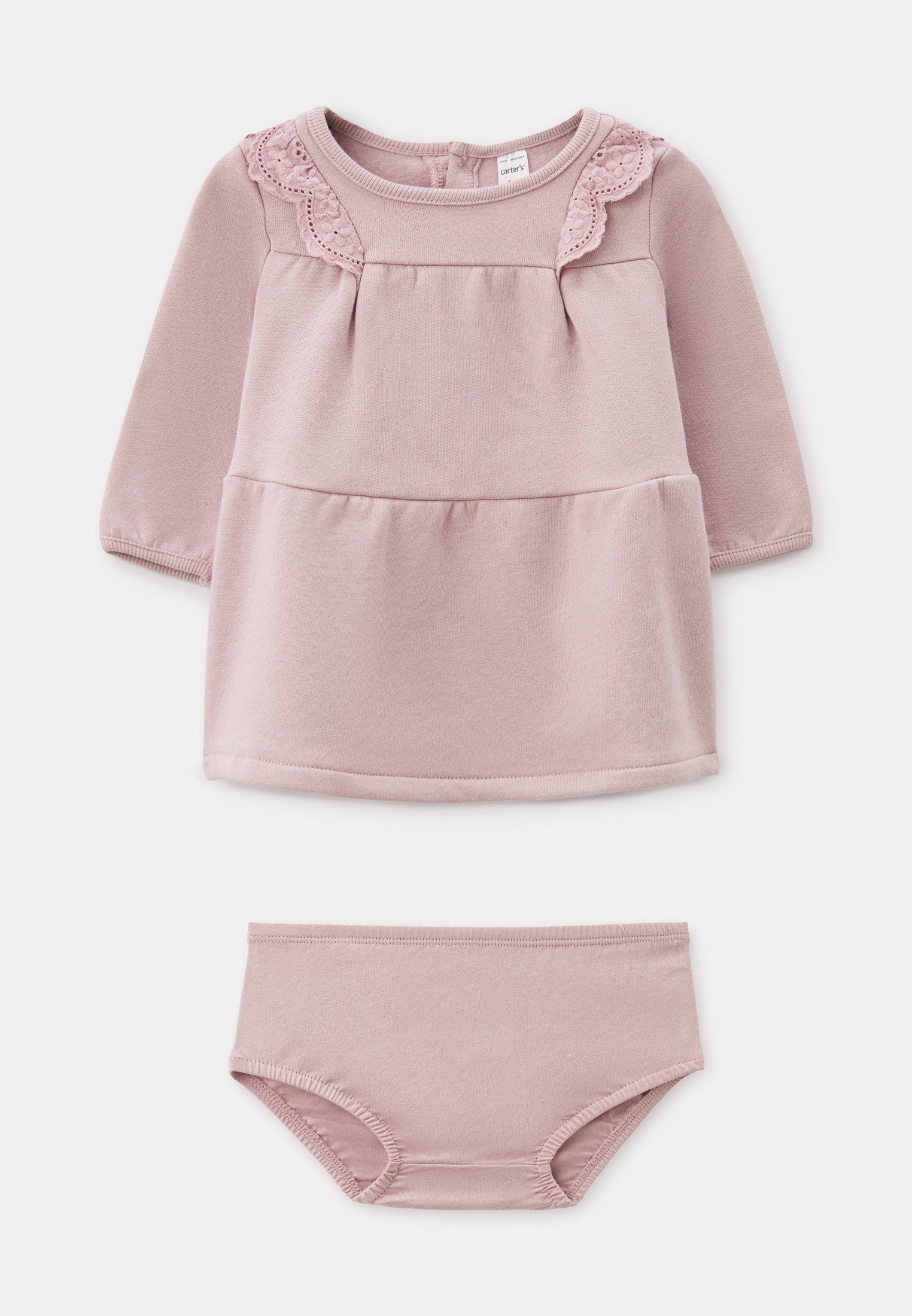 Платье и трусы Carter’s, цвет: розовый, RTLAEA654701 — купить в ...