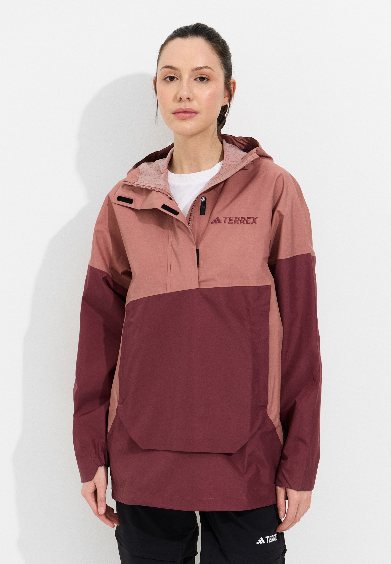 Анорак adidas W XP 2.5 ANORAK, цвет: розовый, RTLAEA792001