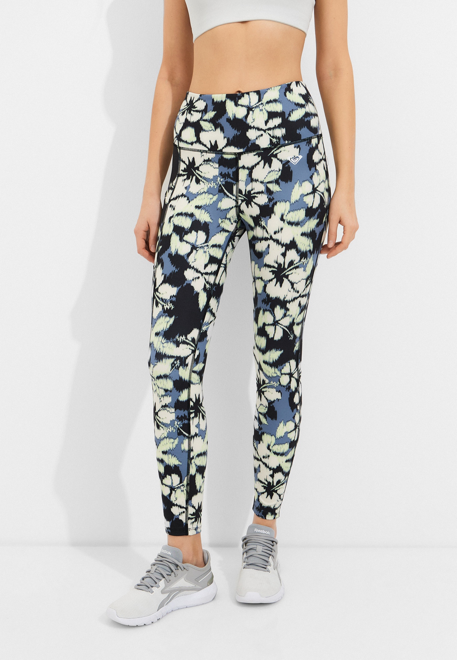 Legging Roxy Heart Into It - 7/8 Taille Haute - Polyester Recyclé - Sport Femme